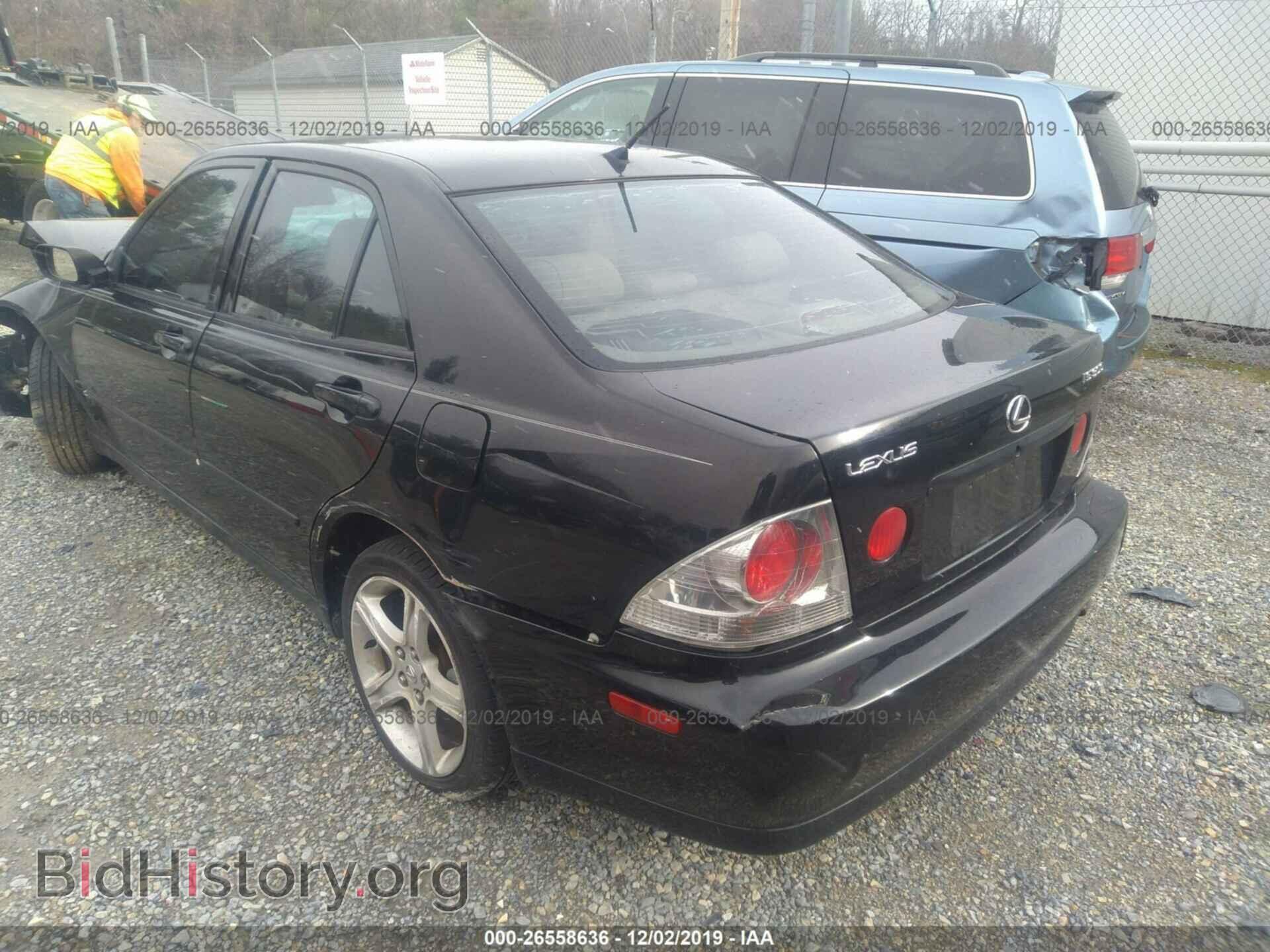 2001 LEXUS IS - VIN: JTHBD182810011403 - Фото 3