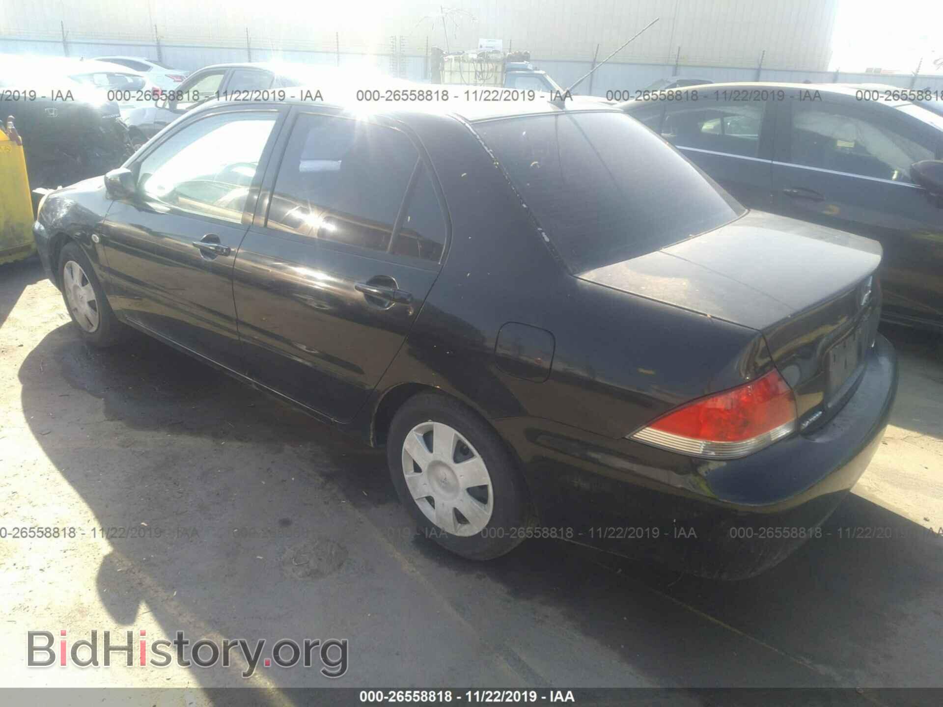 2004 MITSUBISHI LANCER - VIN: JA3AJ26E74U021411 - Фото 3
