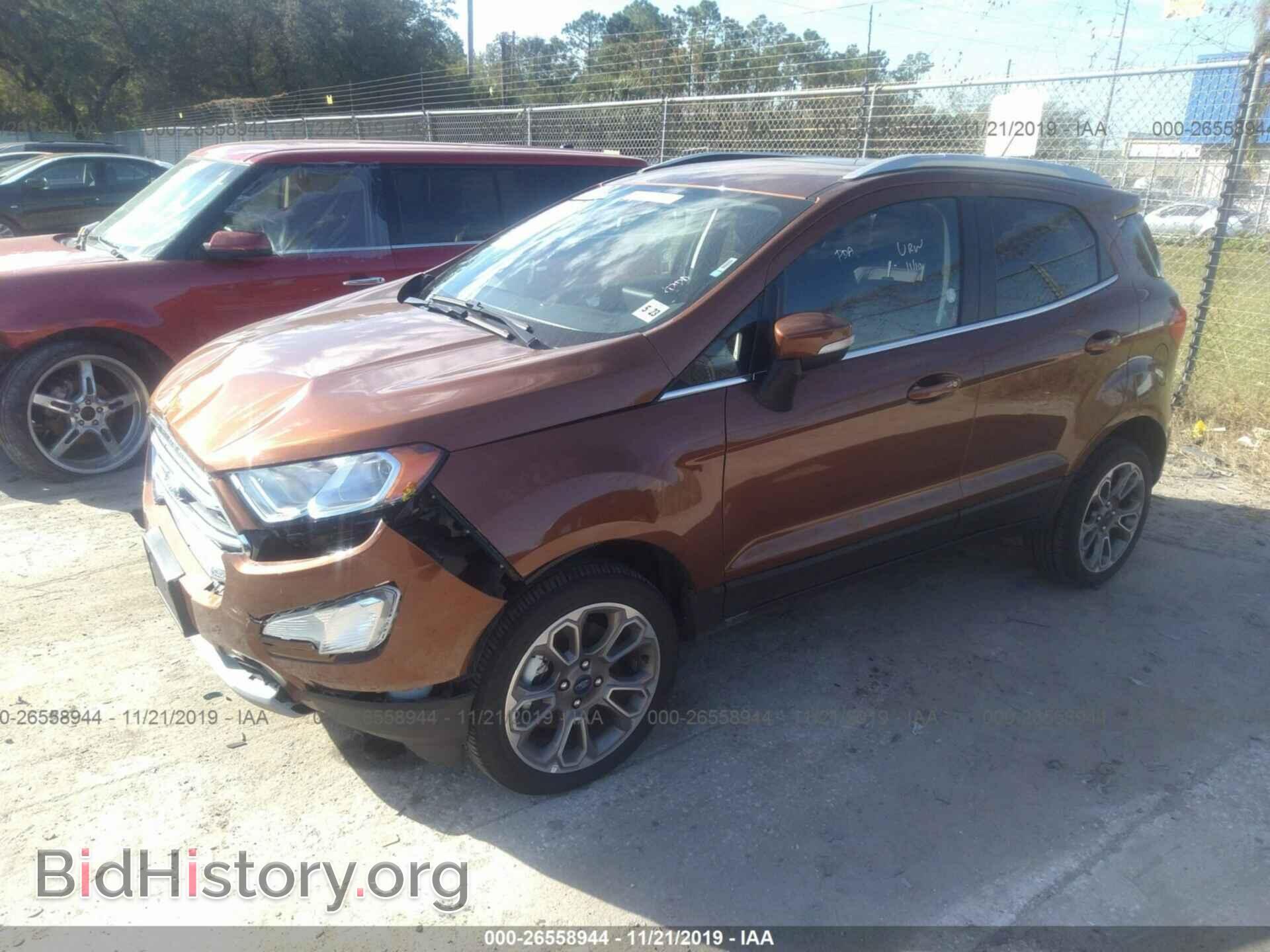 2019 FORD ECOSPORT - VIN: MAJ6S3KL0KC299445 - Фото 2