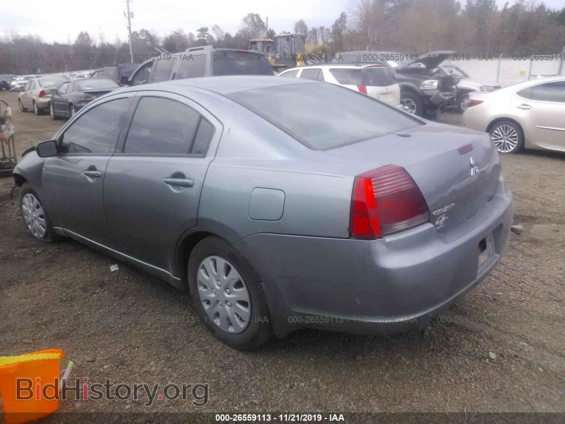 2007 MITSUBISHI GALANT - VIN: 4A3AB36F87E038453 - Фото 3