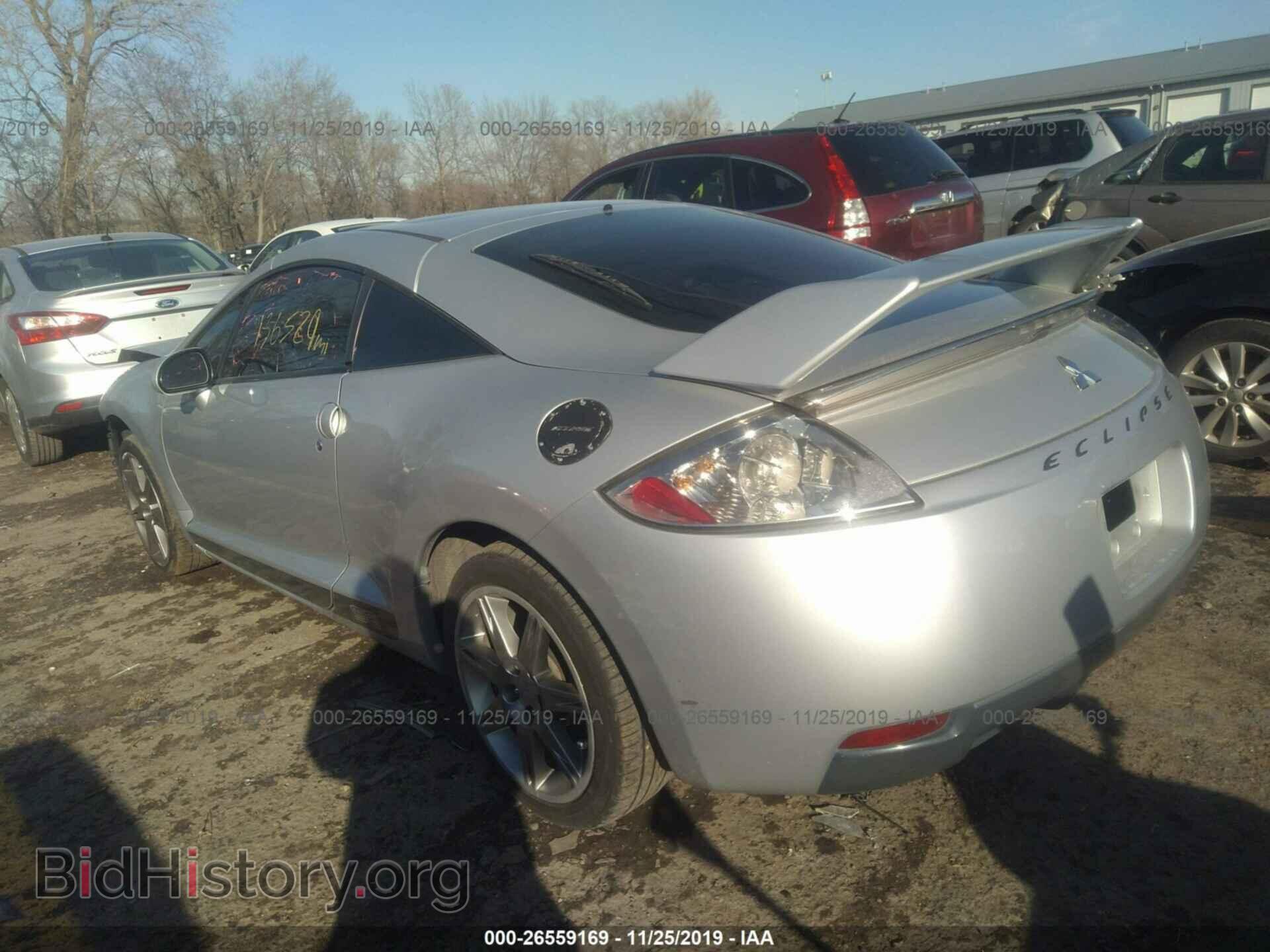 2008 MITSUBISHI ECLIPSE - VIN: 4A3AK64F08E012404 - Фото 3