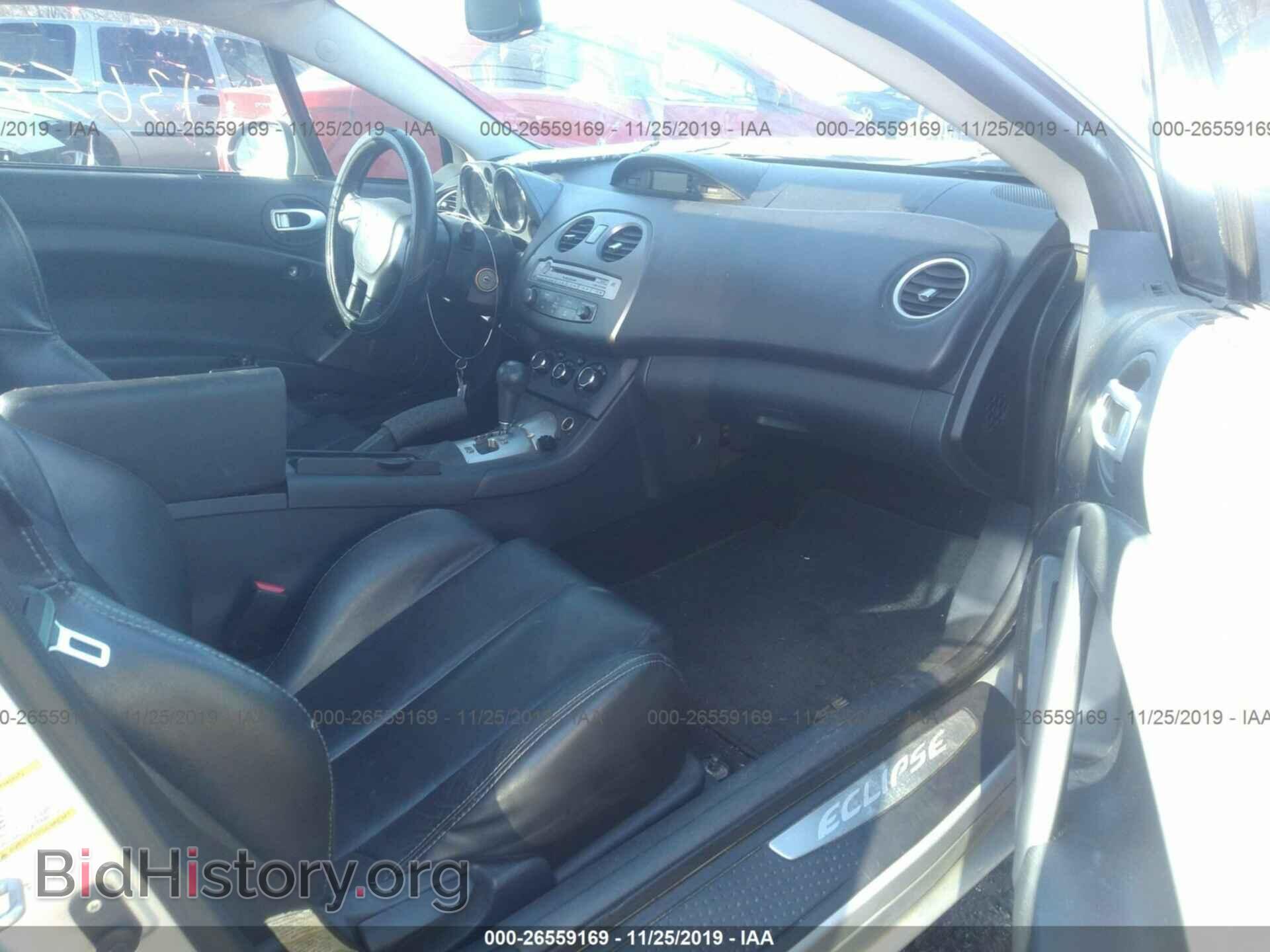 2008 MITSUBISHI ECLIPSE - VIN: 4A3AK64F08E012404 - Фото 5