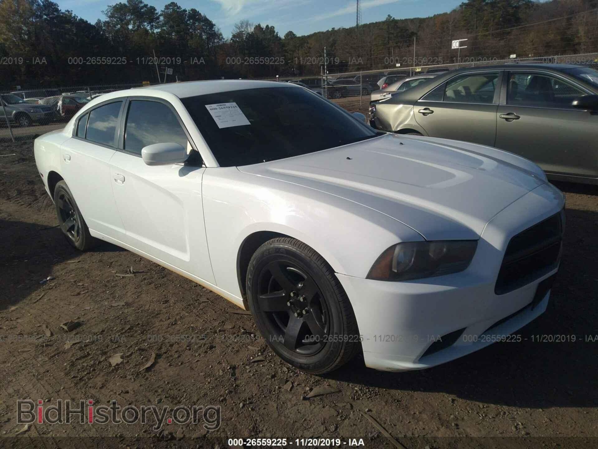 Photo 2C3CDXAT4CH227621 - DODGE CHARGER 2012