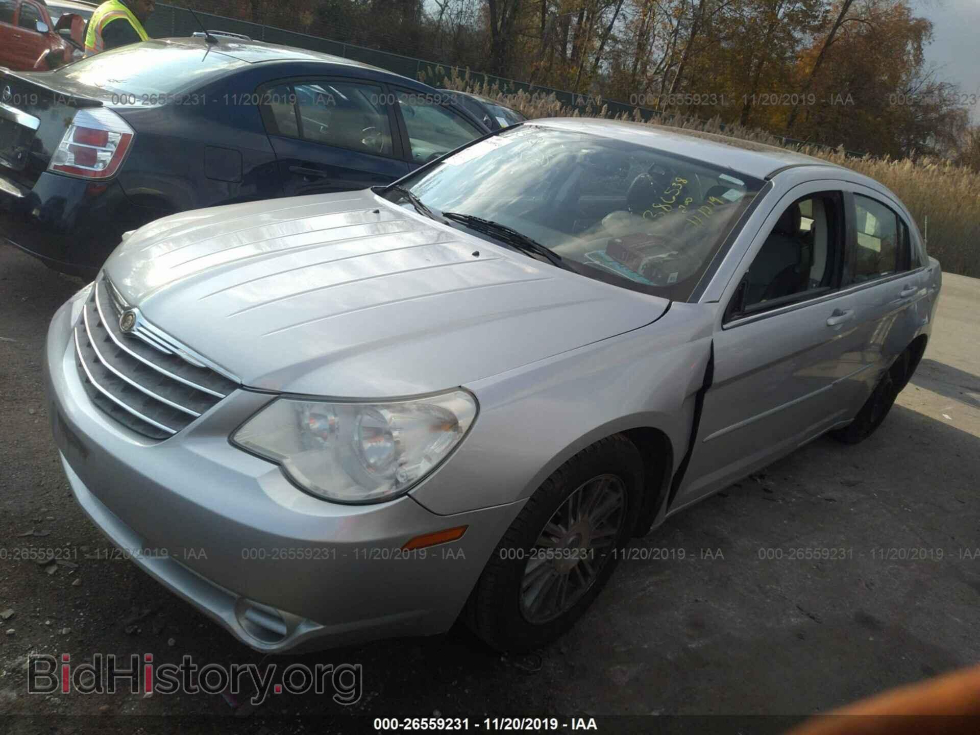 2007 CHRYSLER SEBRING - VIN: 1C3LC56K27N508630 - Фото 2