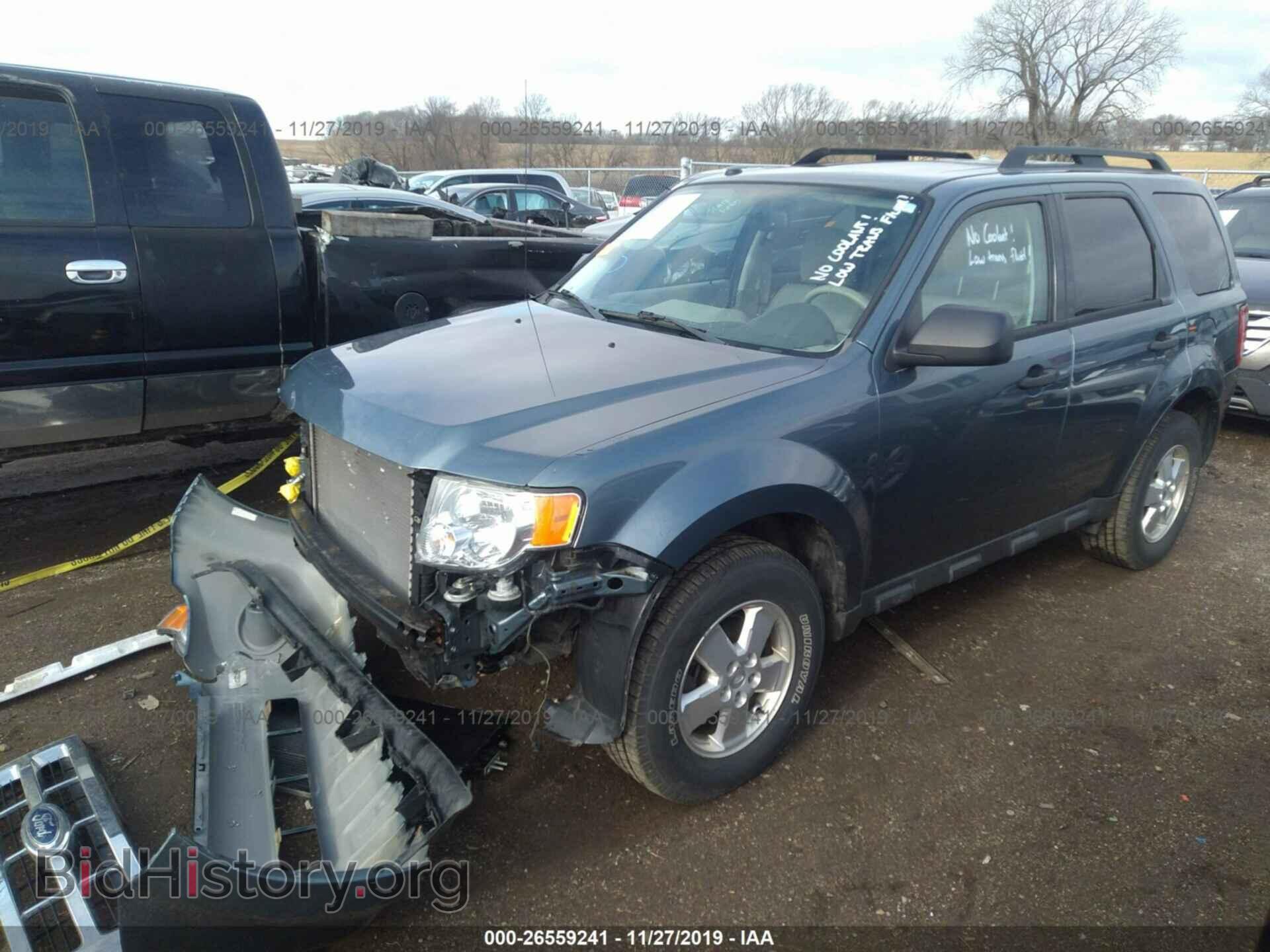 2011 FORD ESCAPE - VIN: 1FMCU9DG2BKB10824 - Photo 2
