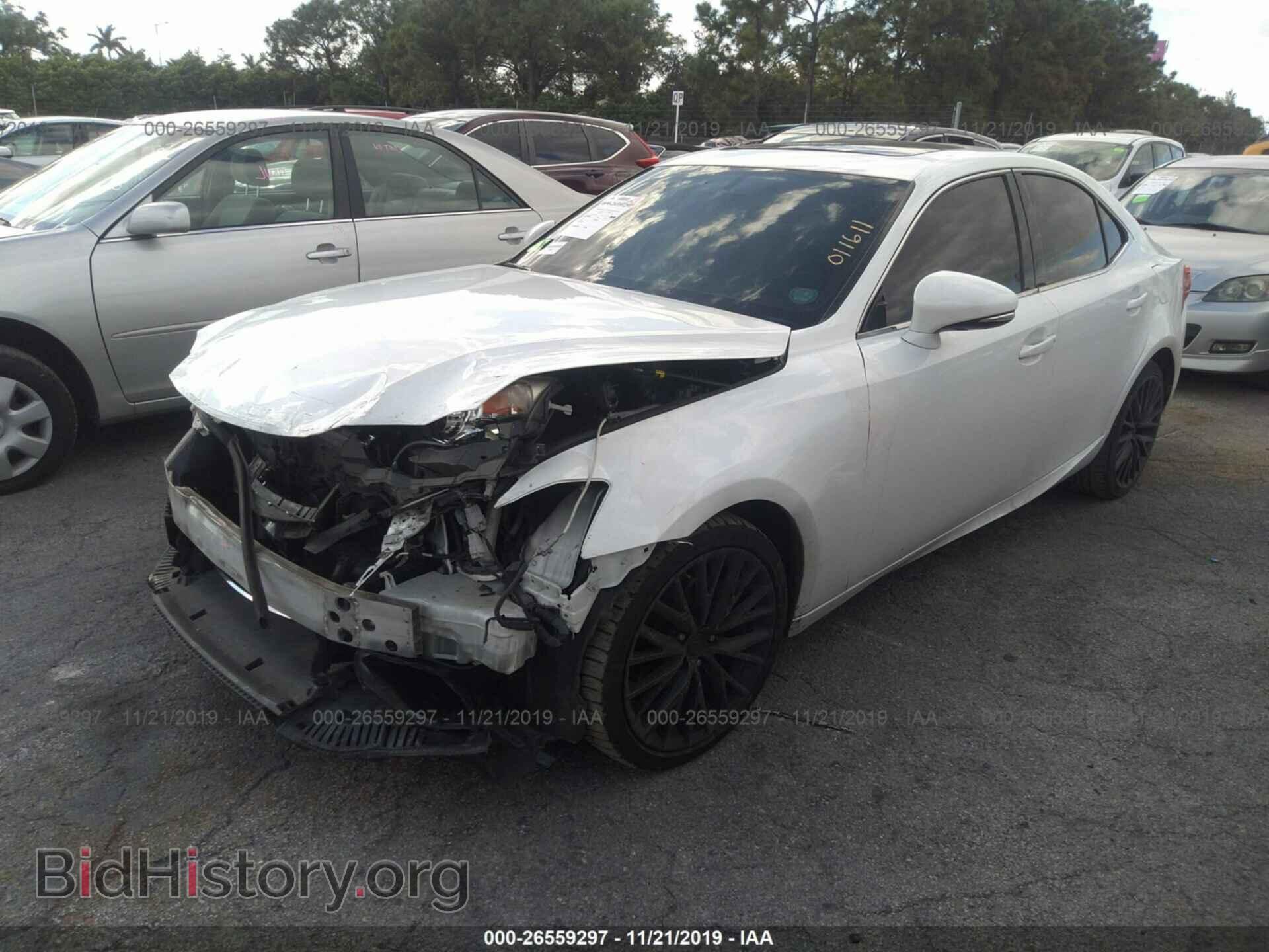 2014 LEXUS IS - VIN: JTHBF1D23E5011611 - Фото 2