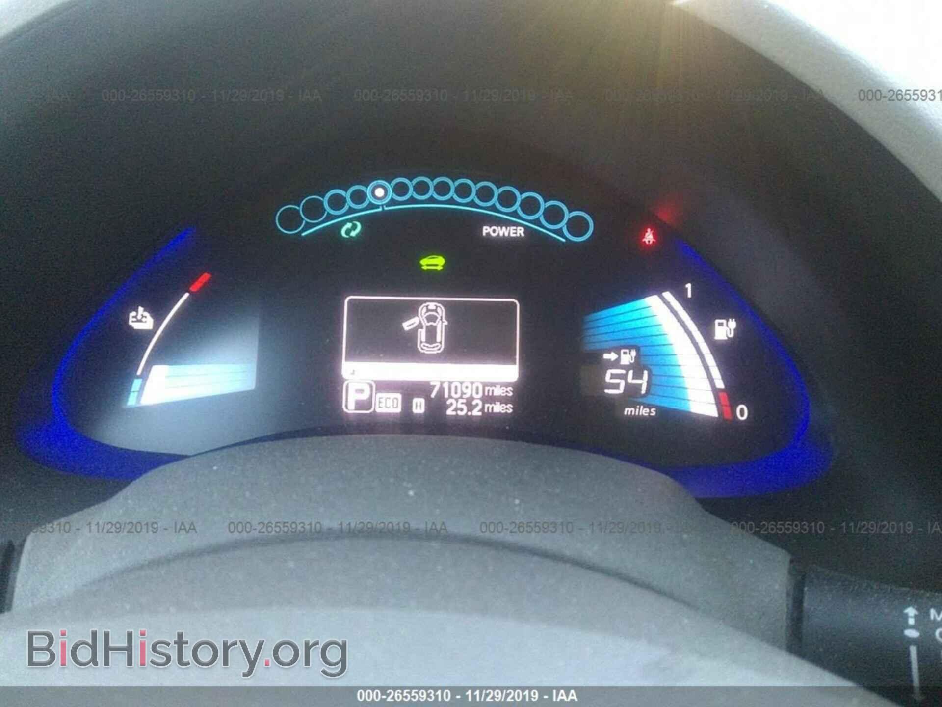 2013 NISSAN LEAF - VIN: 1N4AZ0CP2DC422381 - Фото 7
