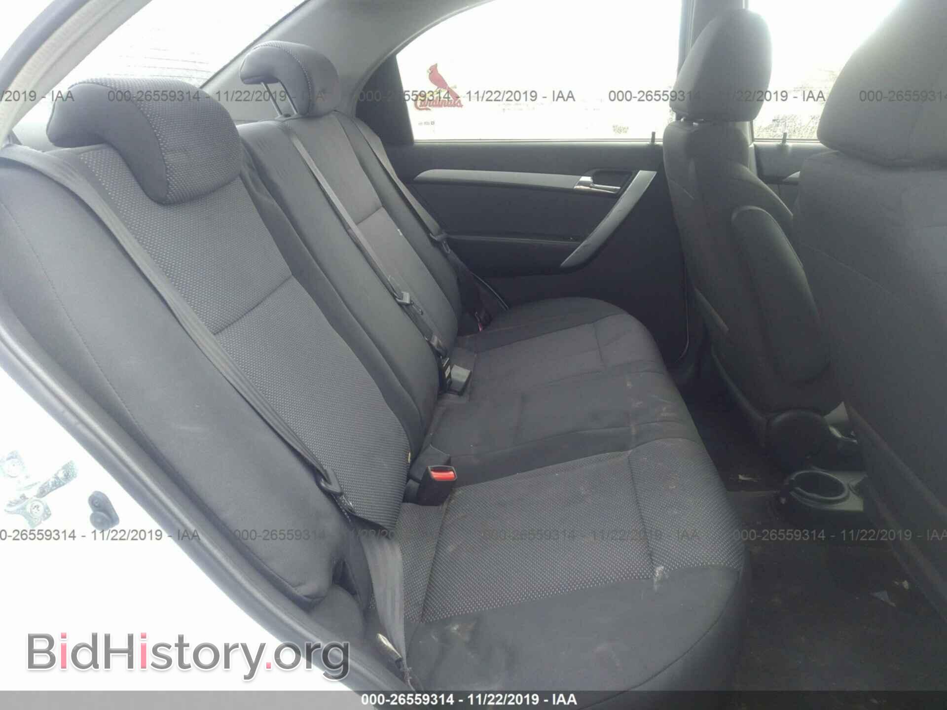 2011 CHEVROLET AVEO - VIN: KL1TD5DE8BB131342 - Фото 8