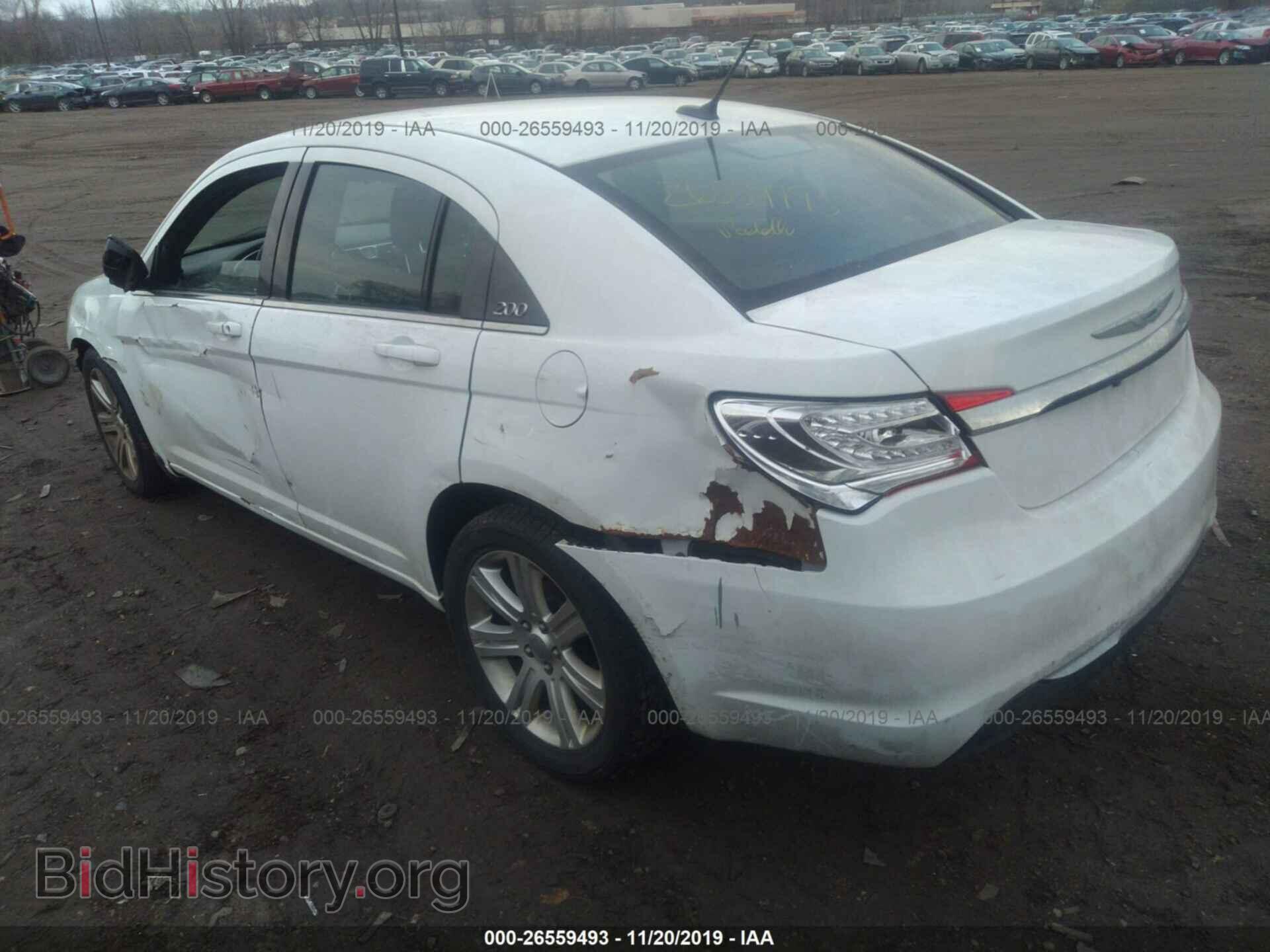 2013 CHRYSLER 200 - VIN: 1C3CCBBB3DN734286 - Фото 3