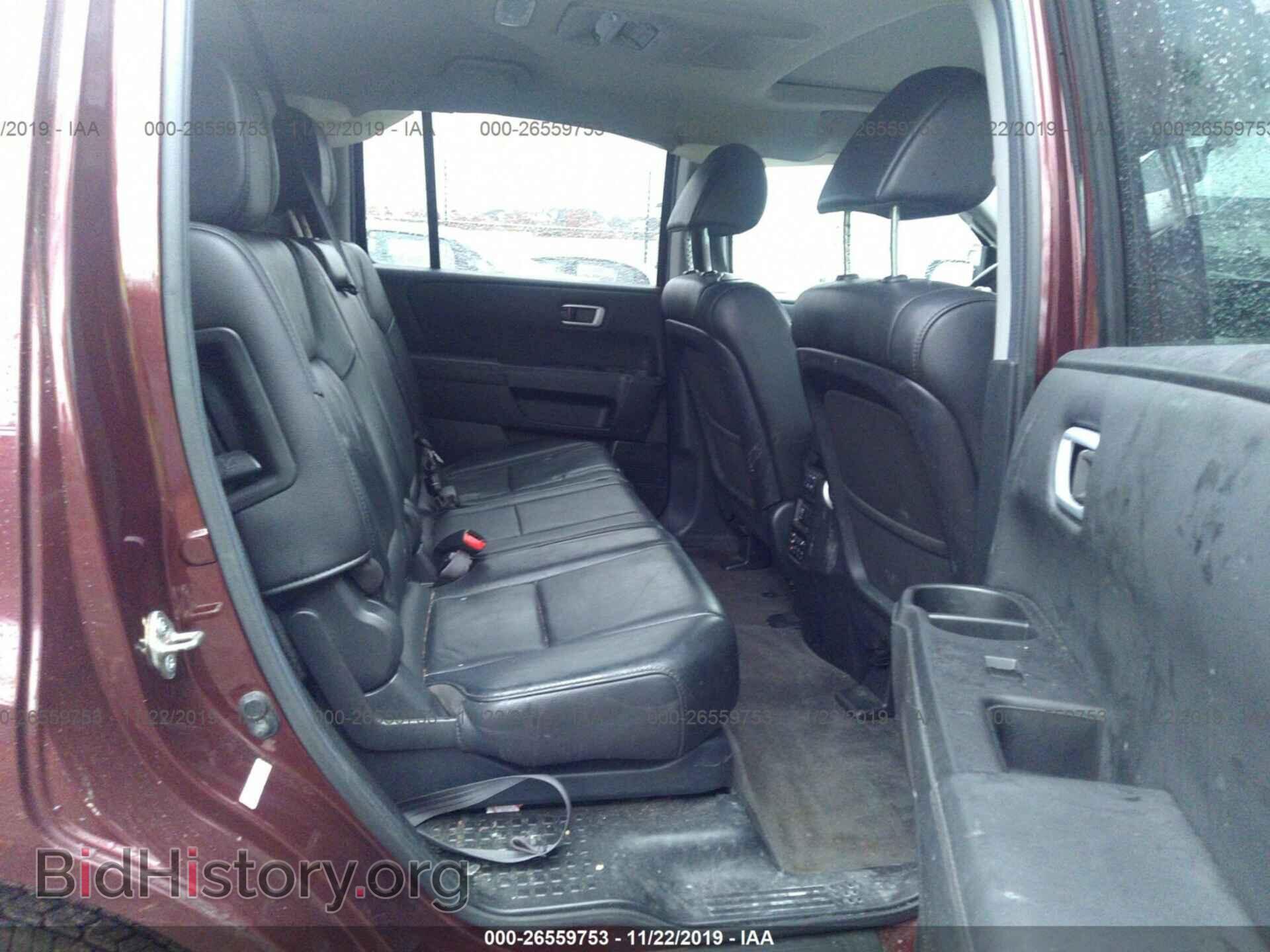 2013 HONDA PILOT - VIN: 5FNYF4H63DB011275 - Фото 8