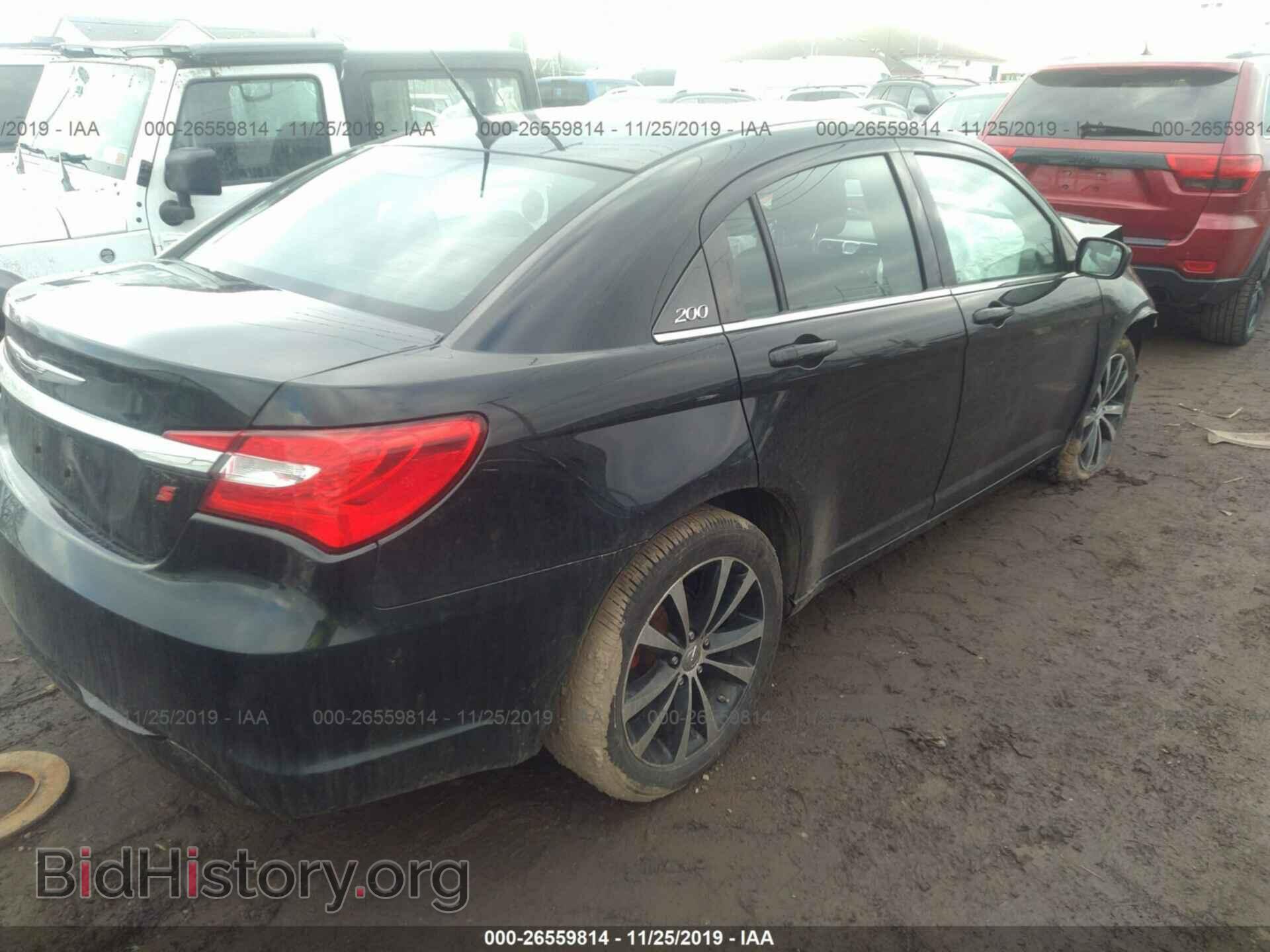 2013 CHRYSLER 200 - VIN: 1C3CCBBG8DN716653 - Фото 4