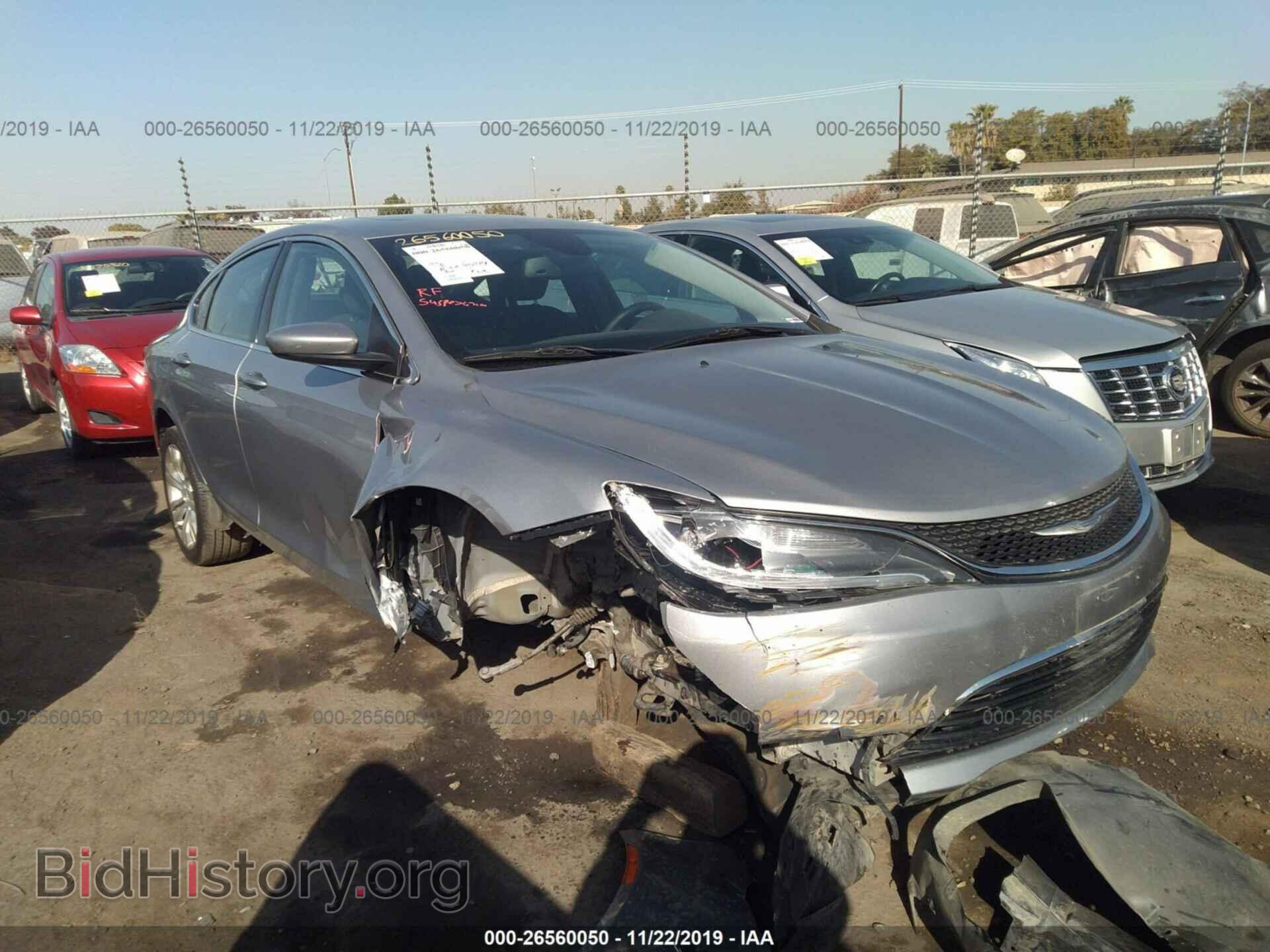 Фотография 1C3CCCAB5FN702658 - CHRYSLER 200 2015