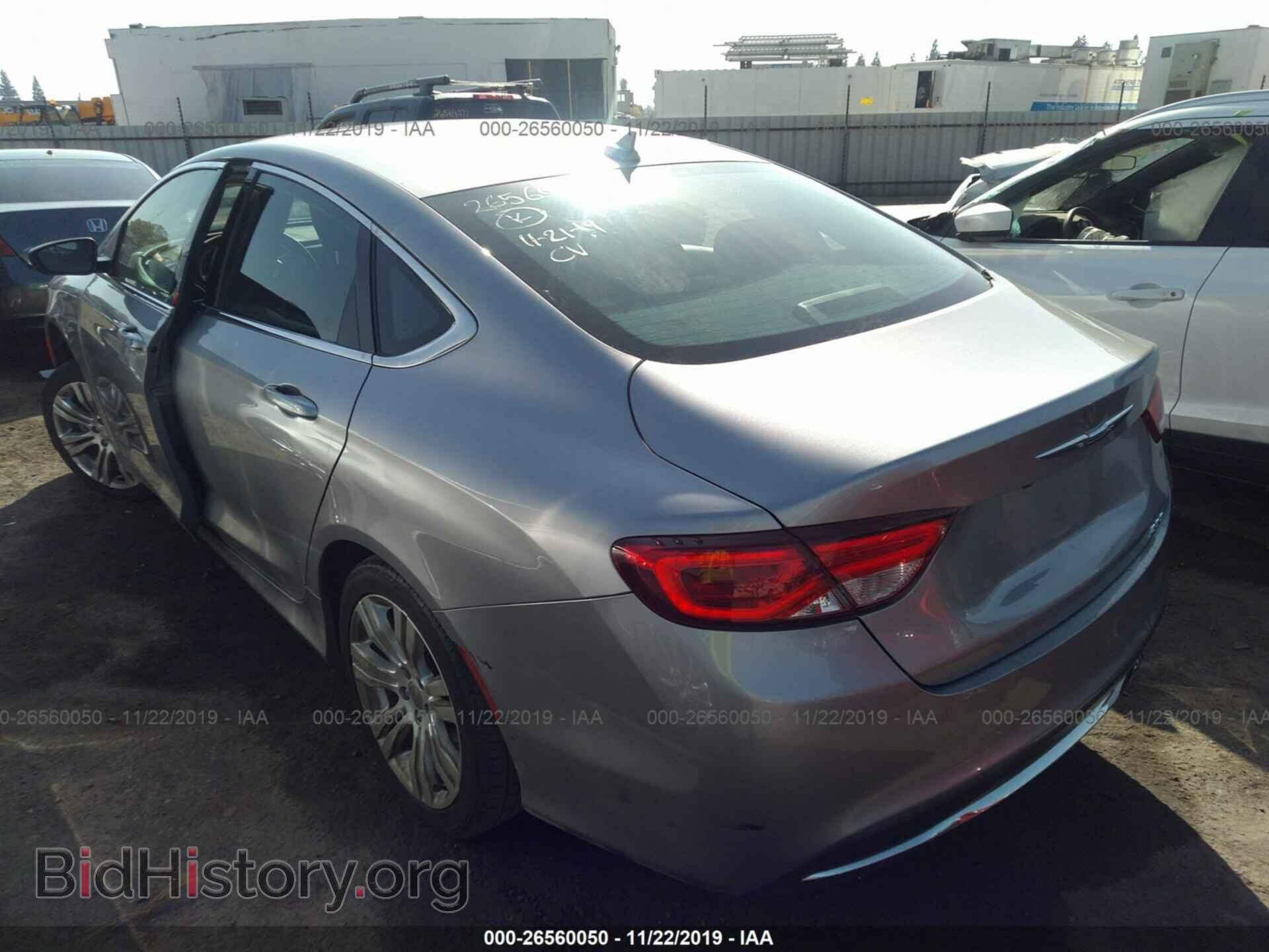 2015 CHRYSLER 200 - VIN: 1C3CCCAB5FN702658 - Фото 3