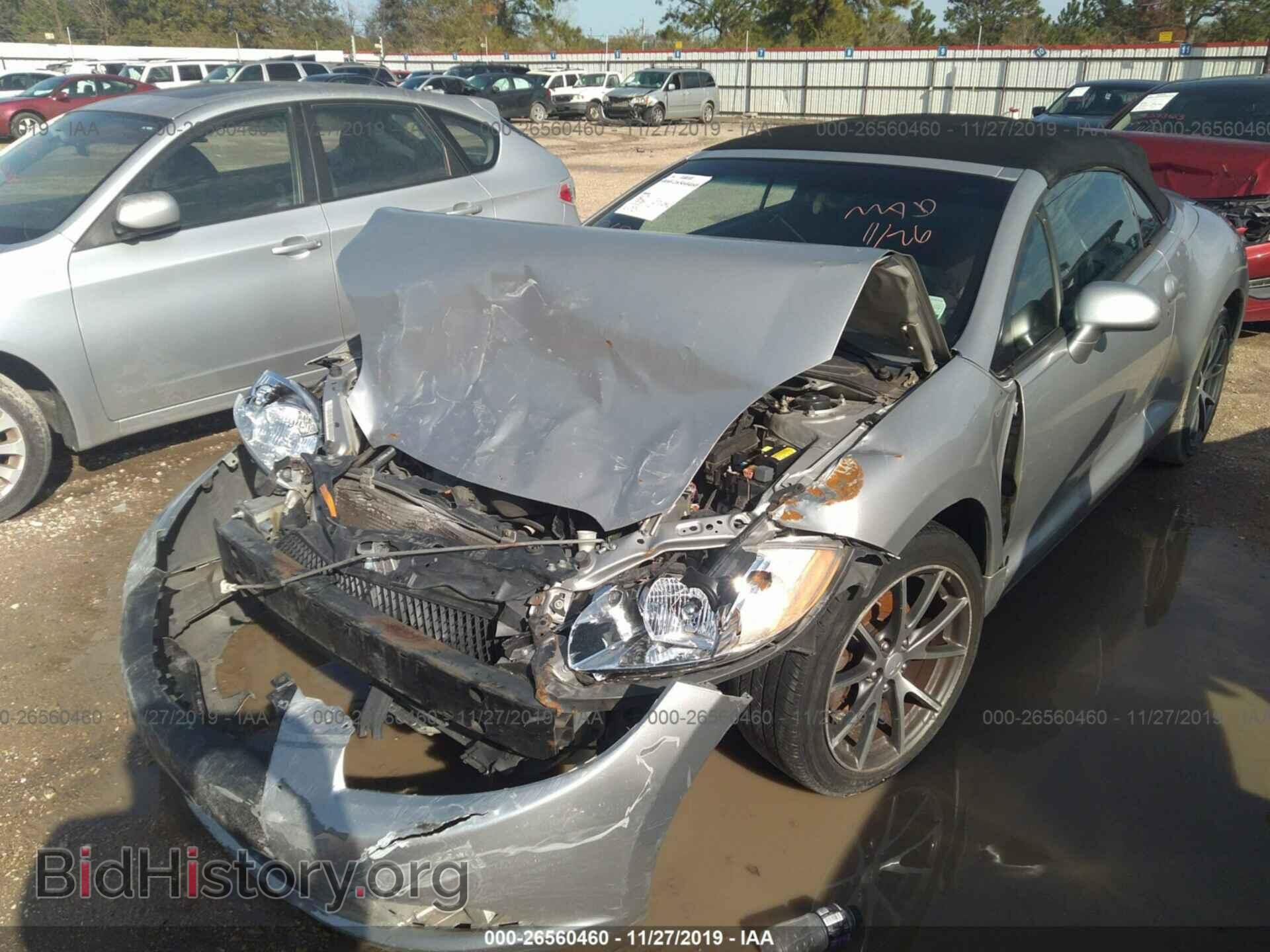 2012 MITSUBISHI ECLIPSE - VIN: 4A37L2EF2CE001539 - Фото 2