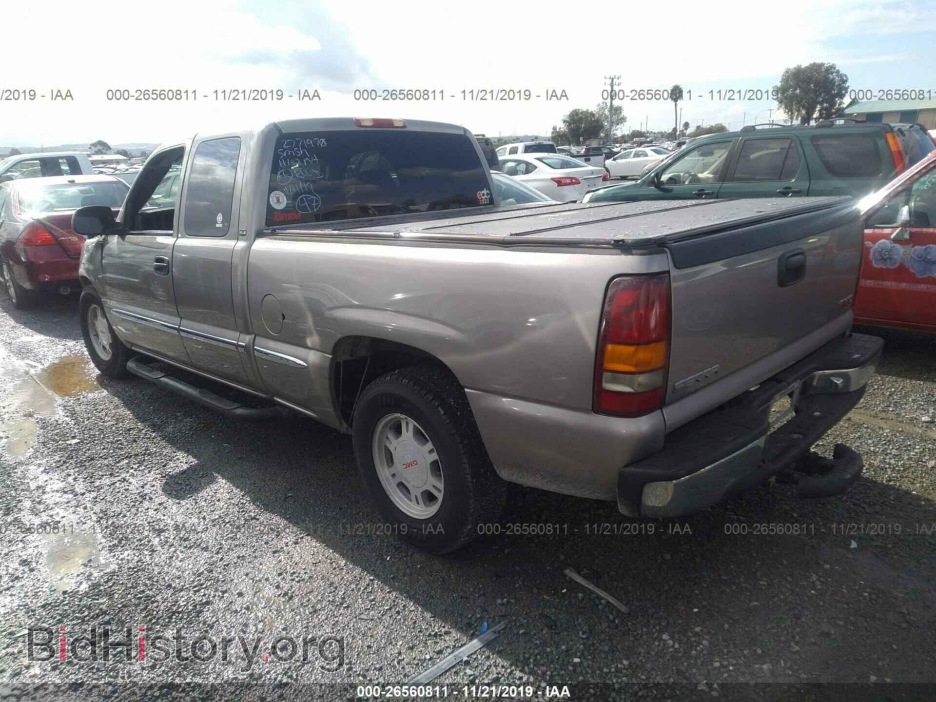 2001 GMC NEW SIERRA - VIN: 2GTEC19V911125232 - Фото 3