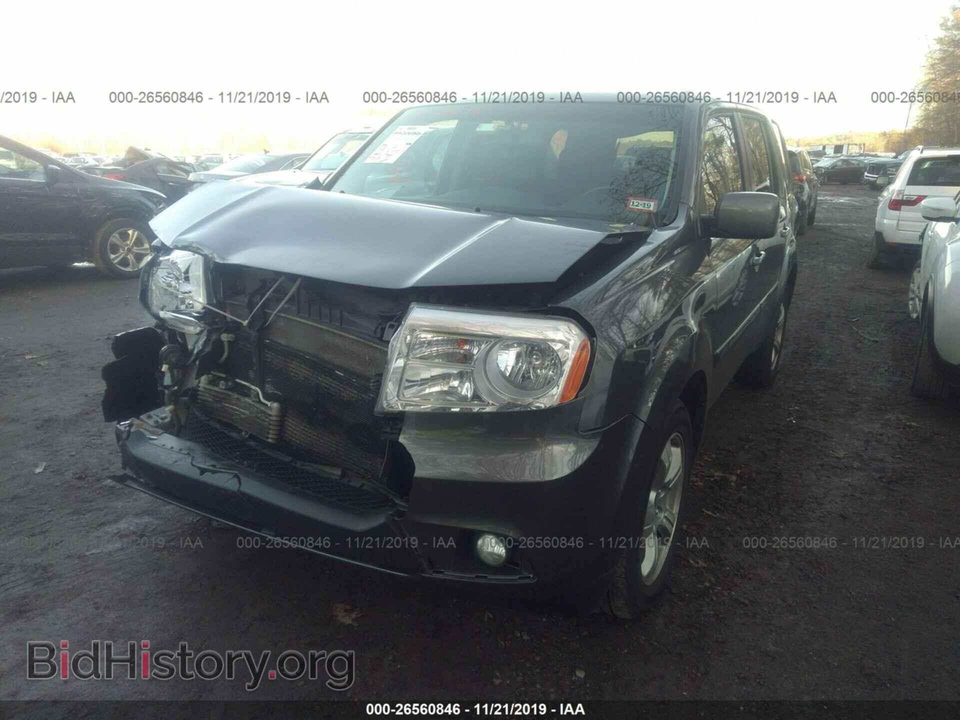 2012 HONDA PILOT - VIN: 5FNYF4H63CB084645 - Photo 2
