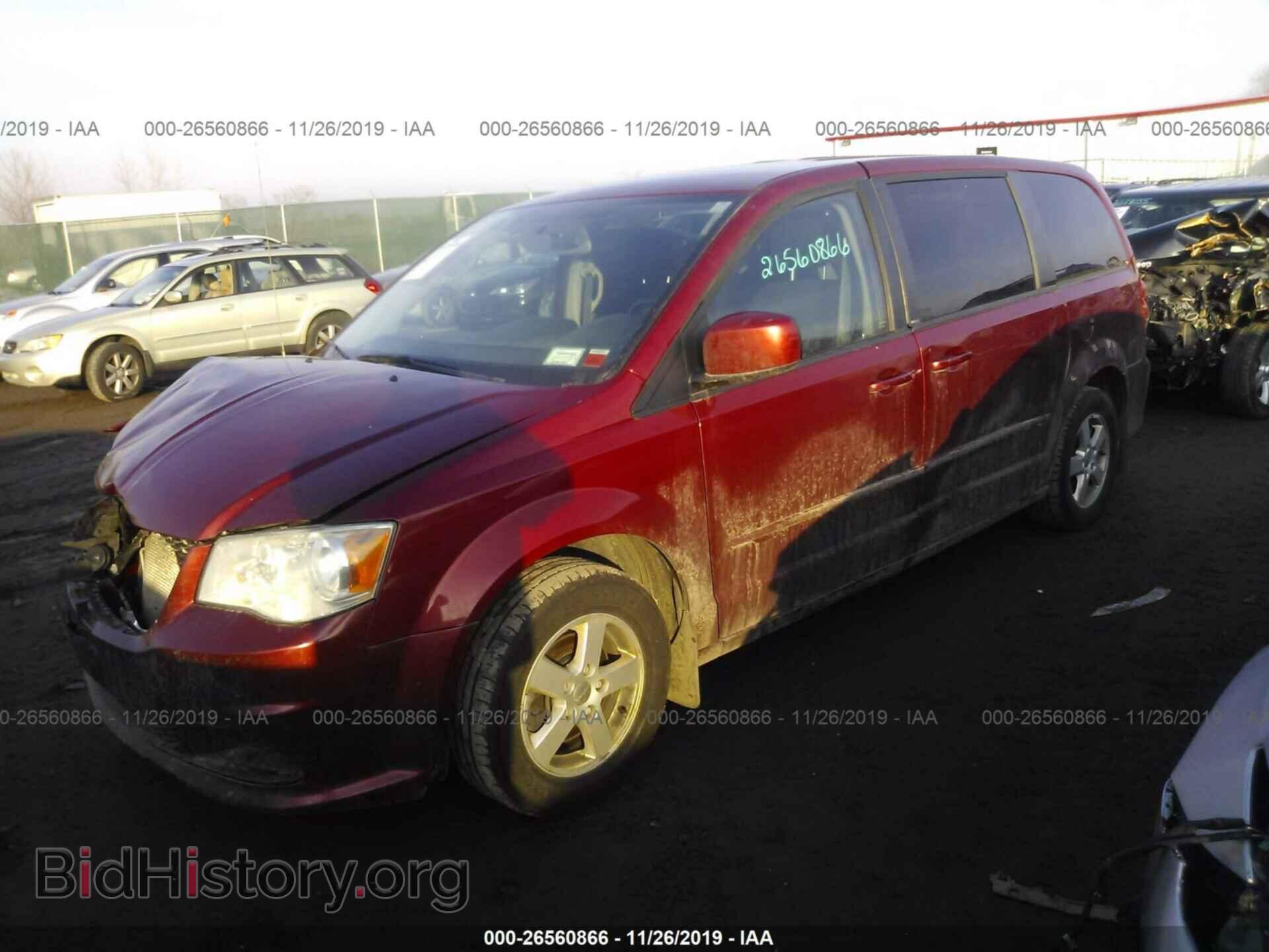 2011 DODGE GRAND CARAVAN - VIN: 2D4RN3DG9BR608645 - Фото 2
