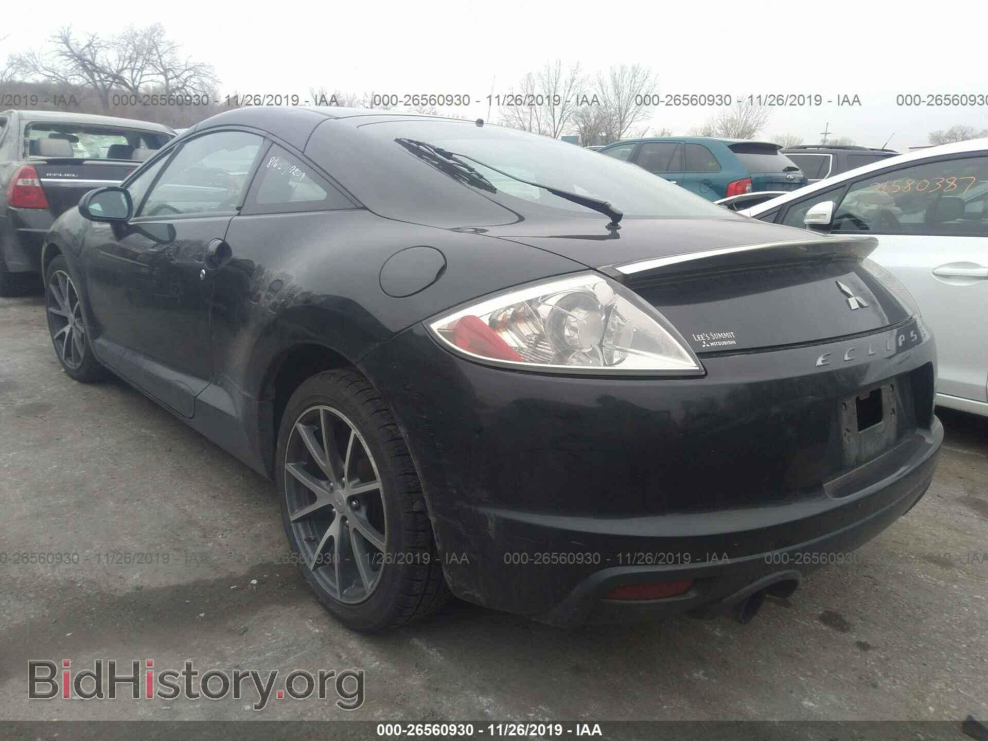 2012 MITSUBISHI ECLIPSE - VIN: 4A31K5DF7CE004366 - Фото 3