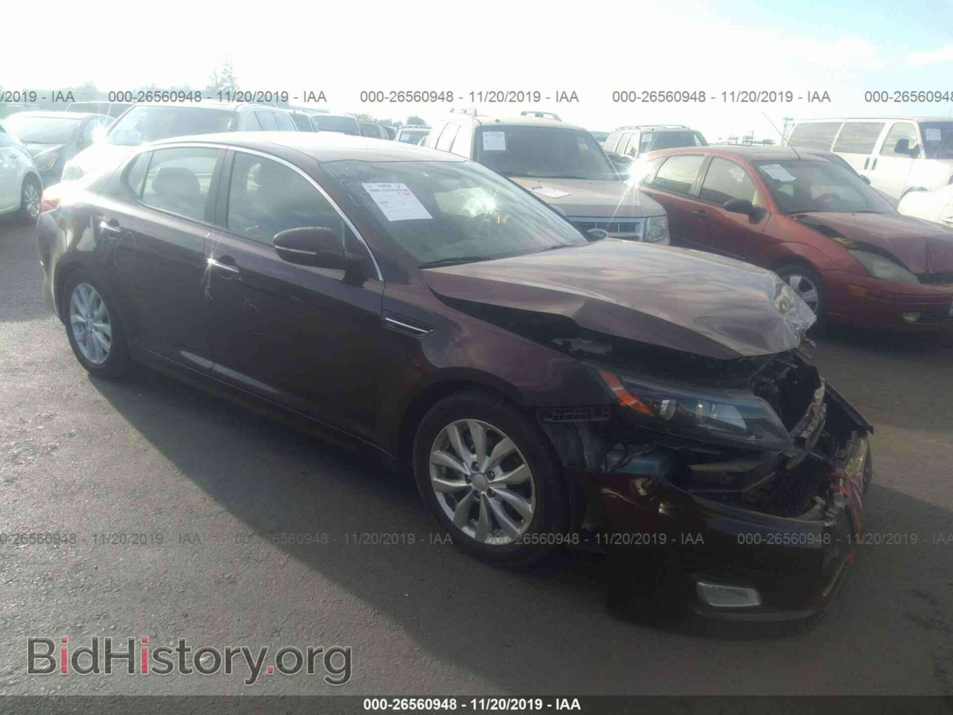 Фотография 5XXGN4A76EG299664 - KIA OPTIMA 2014