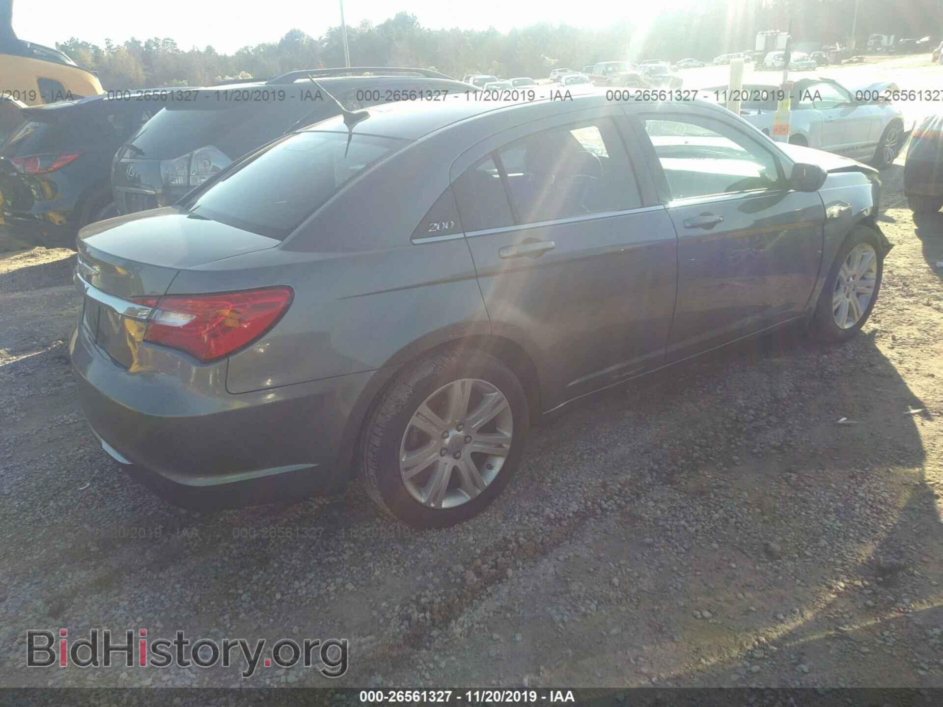 2012 CHRYSLER 200 - VIN: 1C3CCBBBXCN299555 - Фото 4