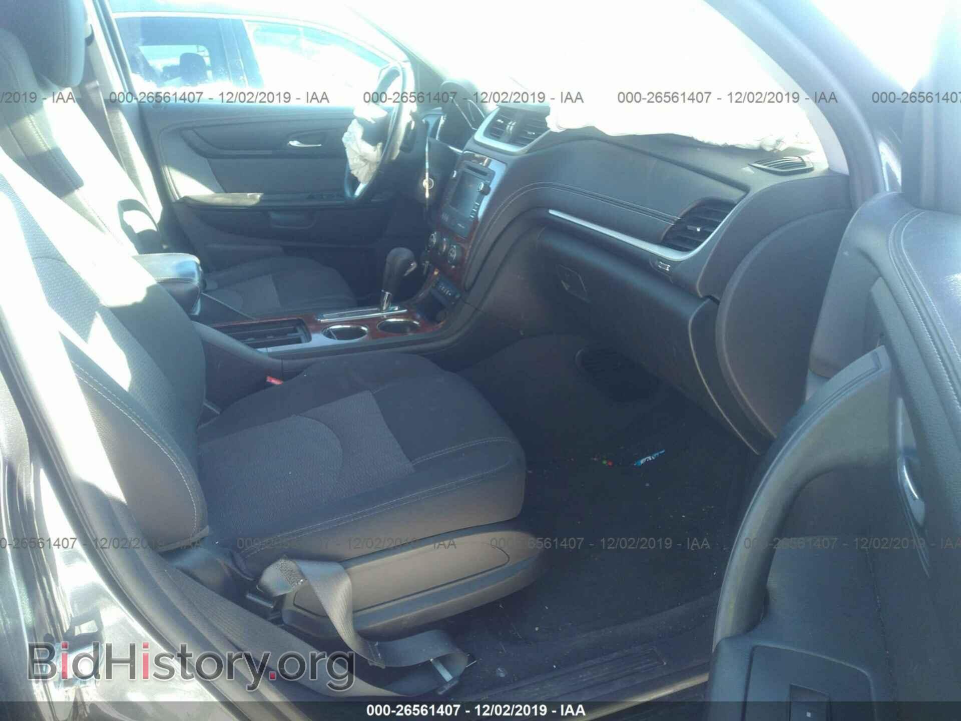 2013 CHEVROLET TRAVERSE - VIN: 1GNKVGKD1DJ266492 - Фото 5