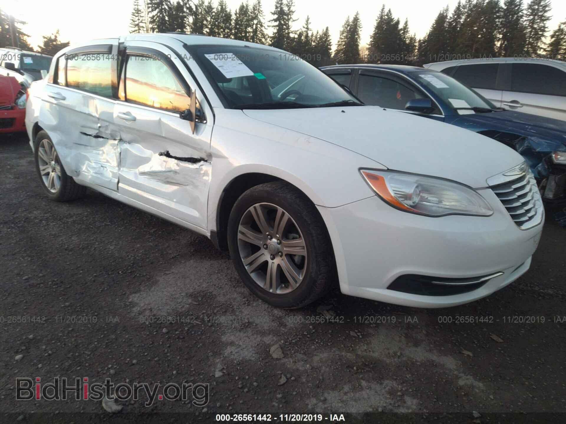 Фотография 1C3CCBBB4CN176883 - CHRYSLER 200 2012
