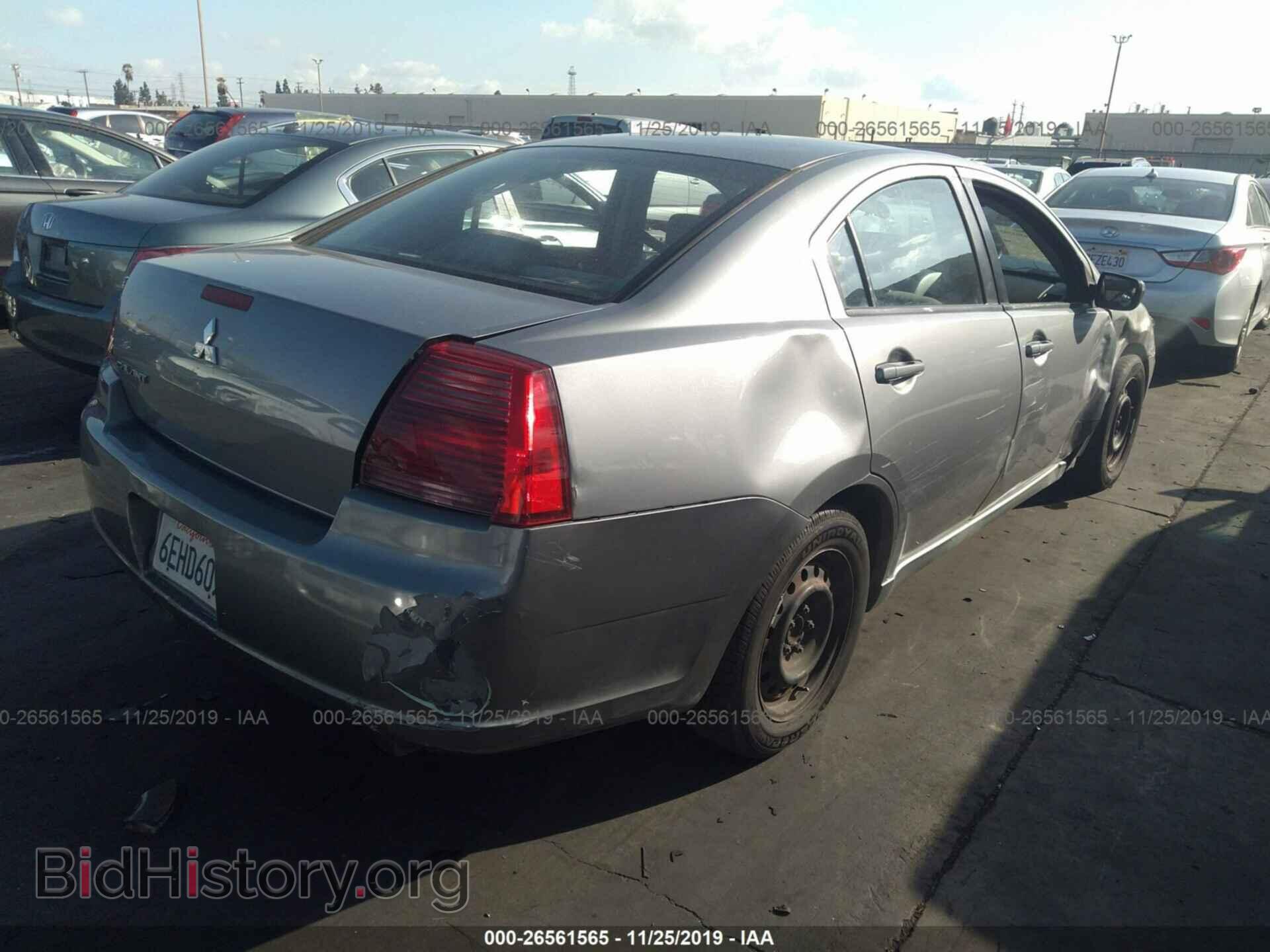 2007 MITSUBISHI GALANT - VIN: 4A3AB36F67E082094 - Фото 4