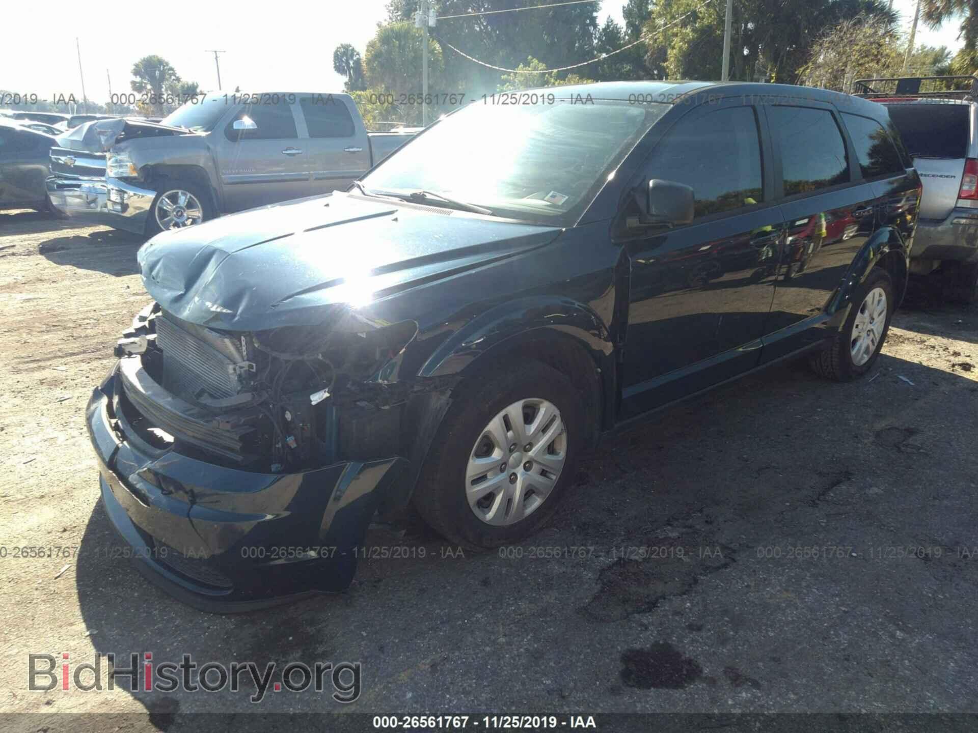 2014 DODGE JOURNEY - VIN: 3C4PDCAB1ET170270 - Фото 2
