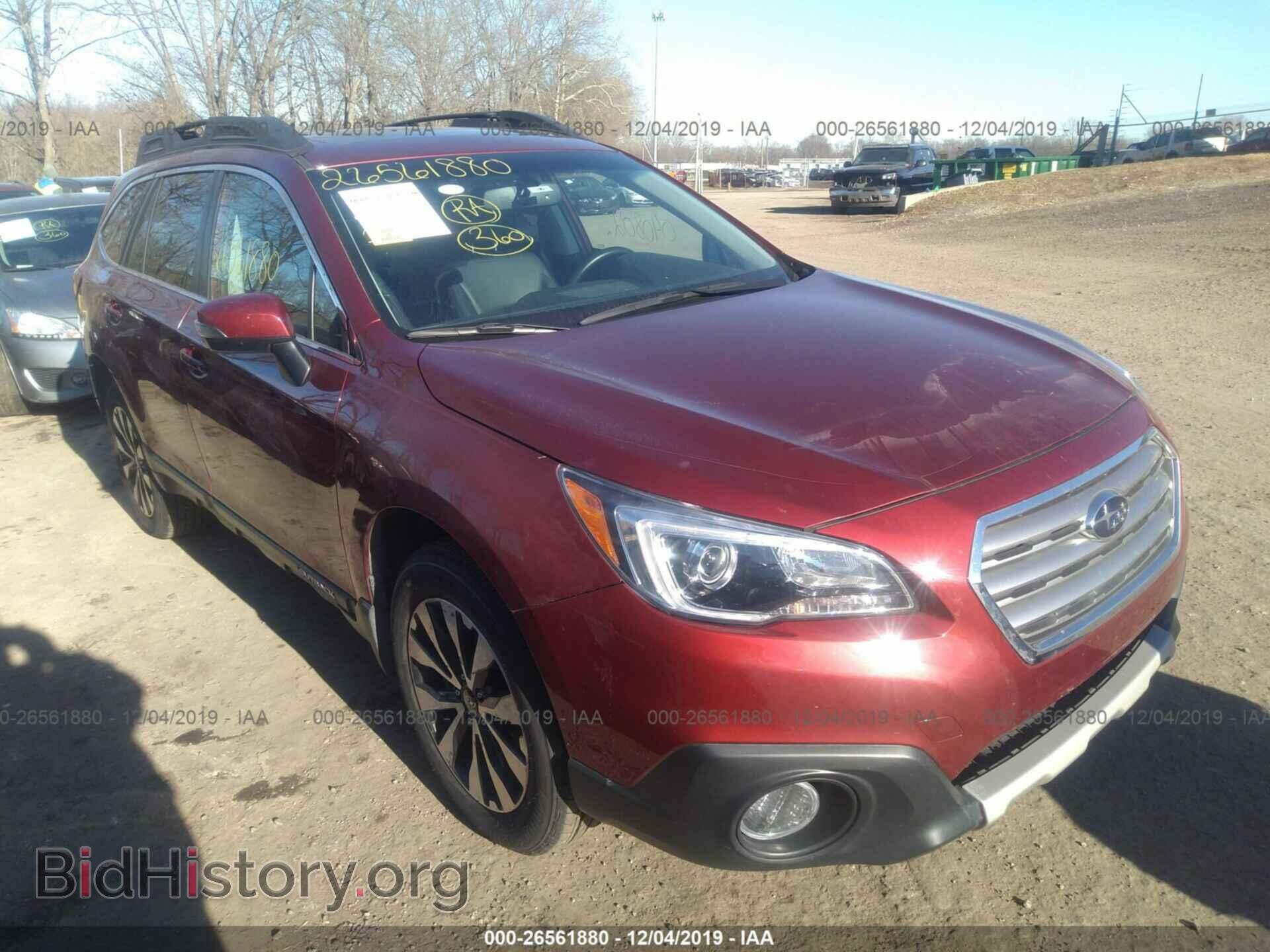 Фотография 4S4BSEKC0H3324143 - SUBARU OUTBACK 2017