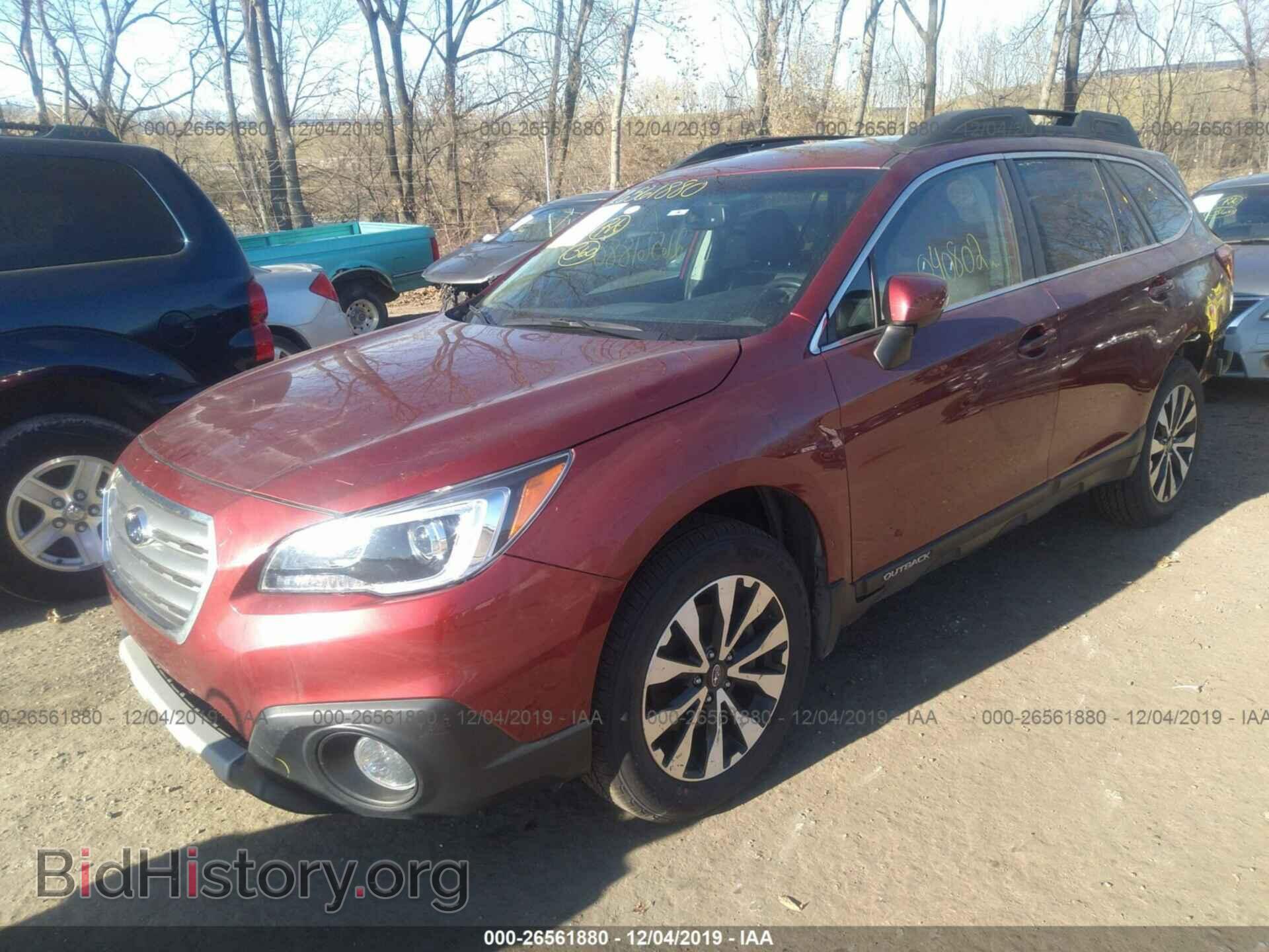 2017 SUBARU OUTBACK - VIN: 4S4BSEKC0H3324143 - Фото 2