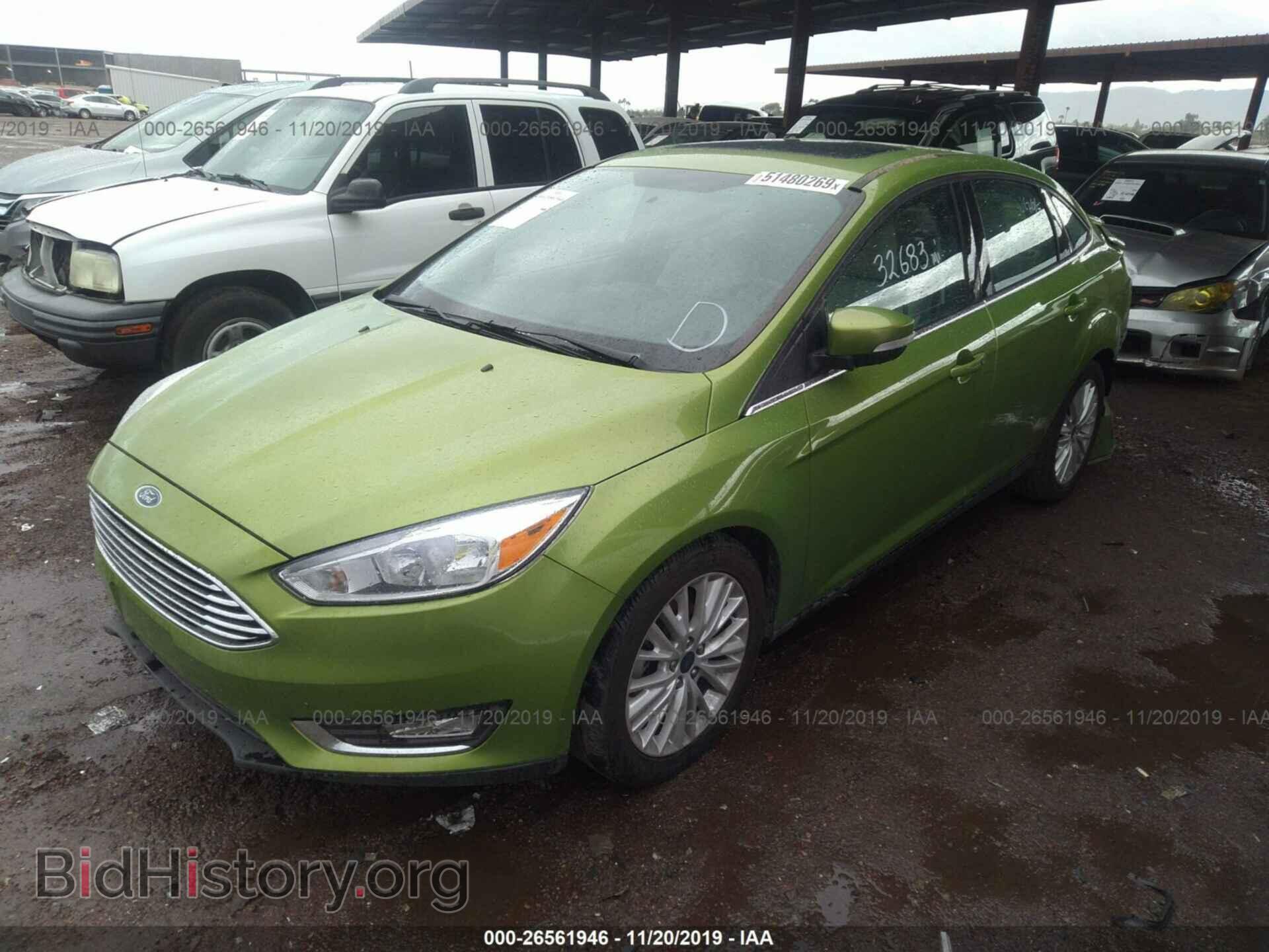 2018 FORD FOCUS - VIN: 1FADP3J21JL250044 - Фото 2