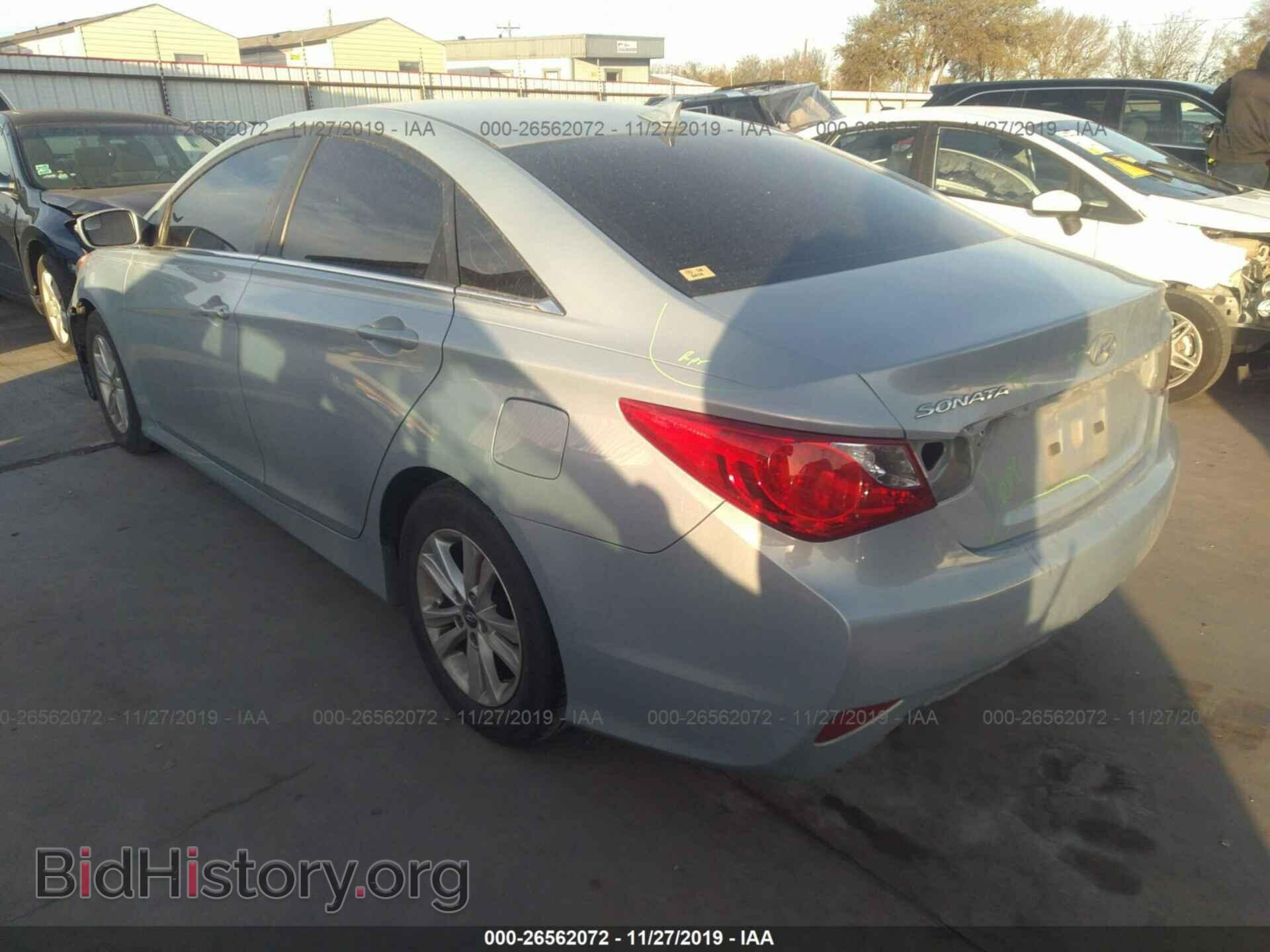 2014 HYUNDAI SONATA - VIN: 5NPEB4AC0EH823005 - Photo 3