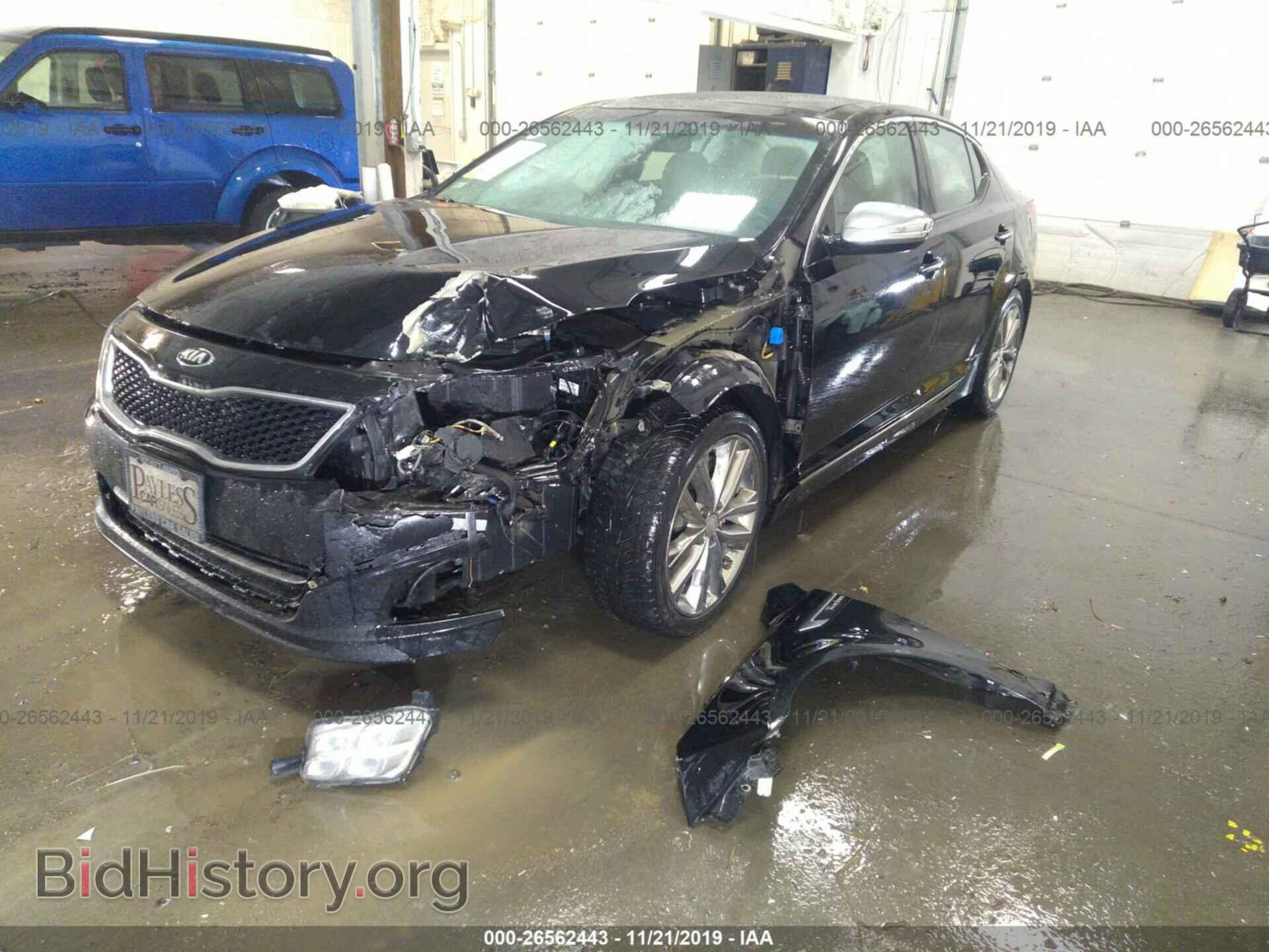 2014 KIA OPTIMA - VIN: 5XXGR4A6XEG343399 - Фото 2