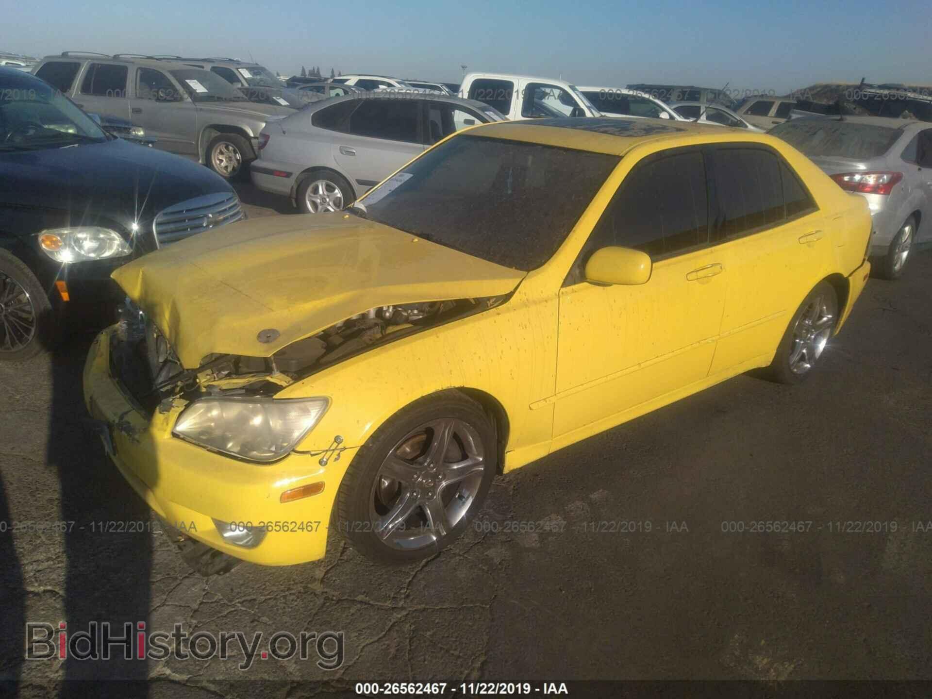 2001 LEXUS IS - VIN: JTHBD182910030428 - Фото 2
