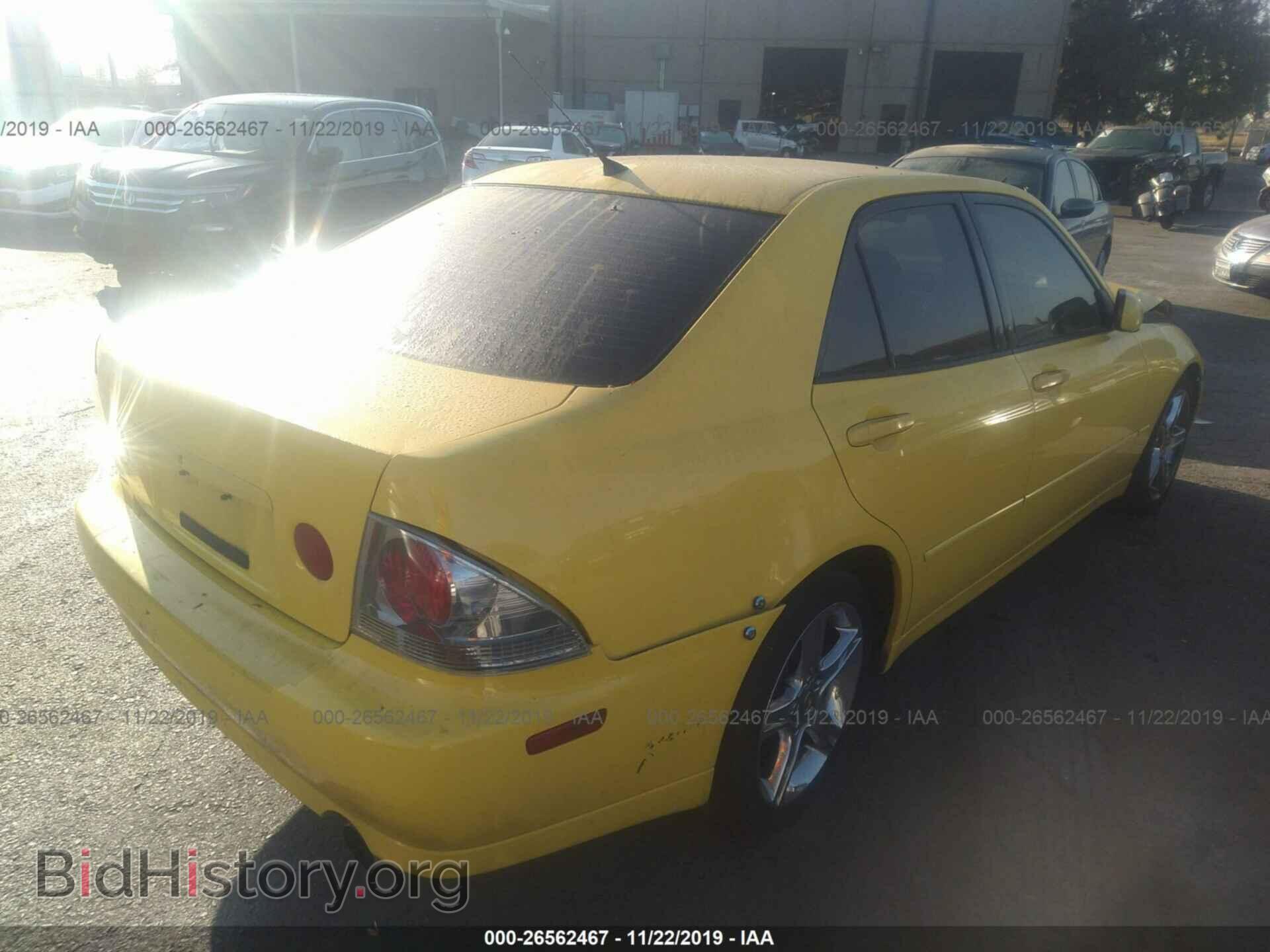 2001 LEXUS IS - VIN: JTHBD182910030428 - Фото 4