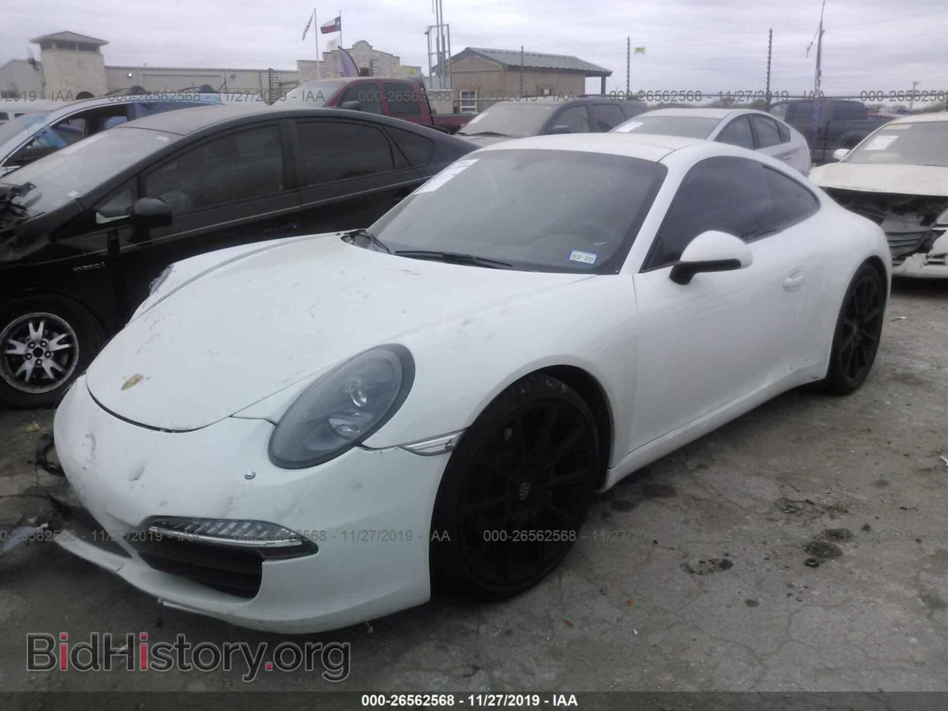 2014 PORSCHE 911 - VIN: WP0AB2A97ES123152 - Фото 2