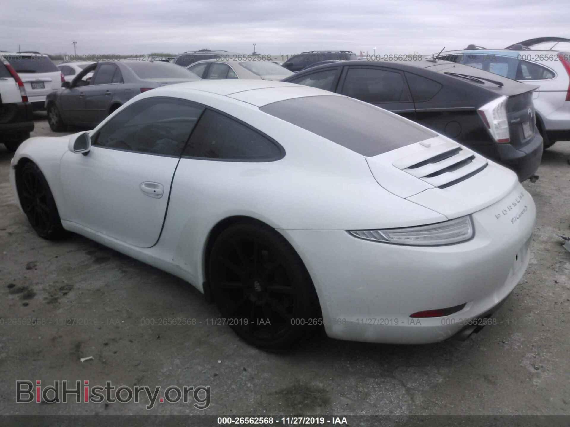 2014 PORSCHE 911 - VIN: WP0AB2A97ES123152 - Фото 3