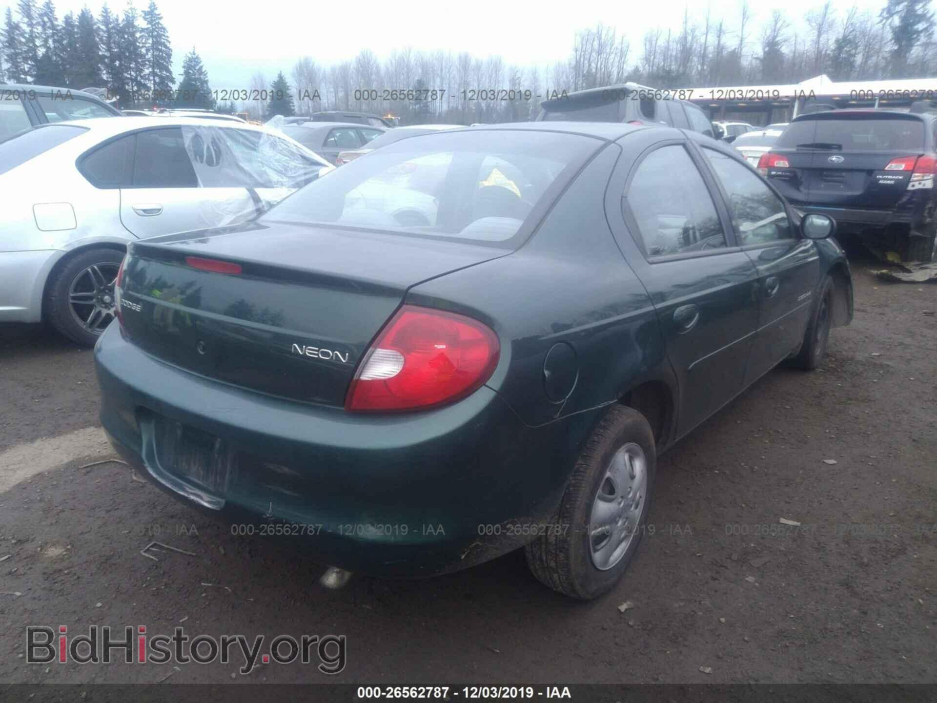 2000 DODGE NEON - VIN: 1B3ES46C0YD581319 - Фото 4