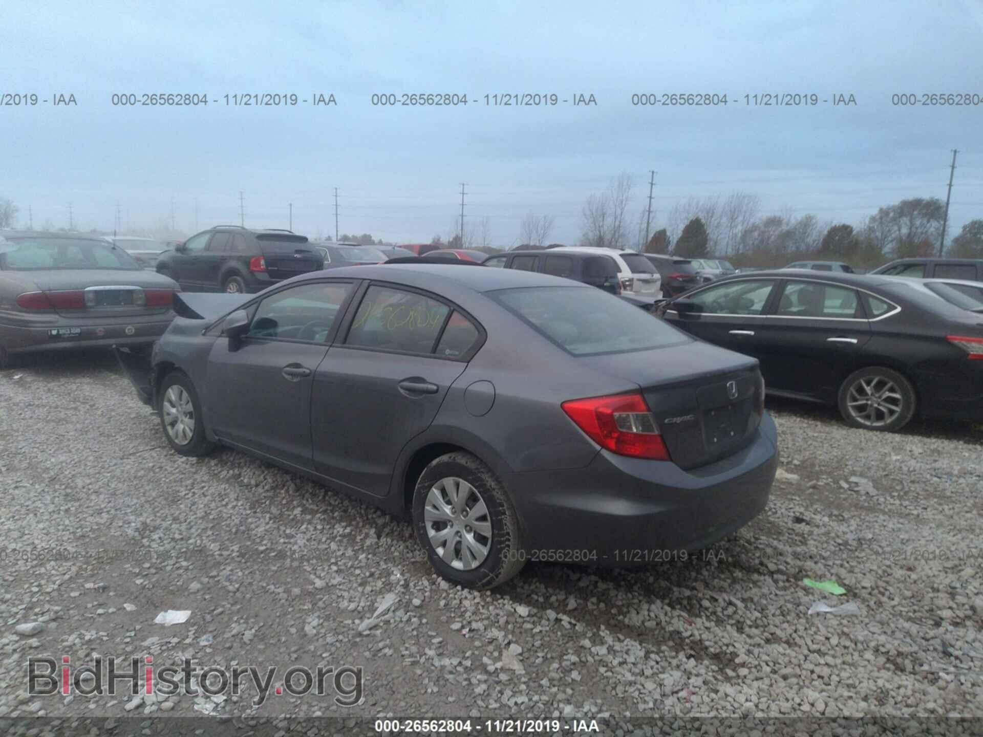 2012 HONDA CIVIC - VIN: 19XFB2F52CE377072 - Фото 3