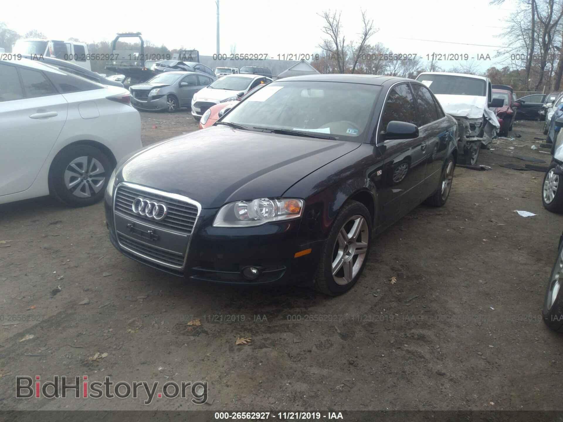 2007 AUDI A4 - VIN: WAUAF78E67A194708 - Photo 2