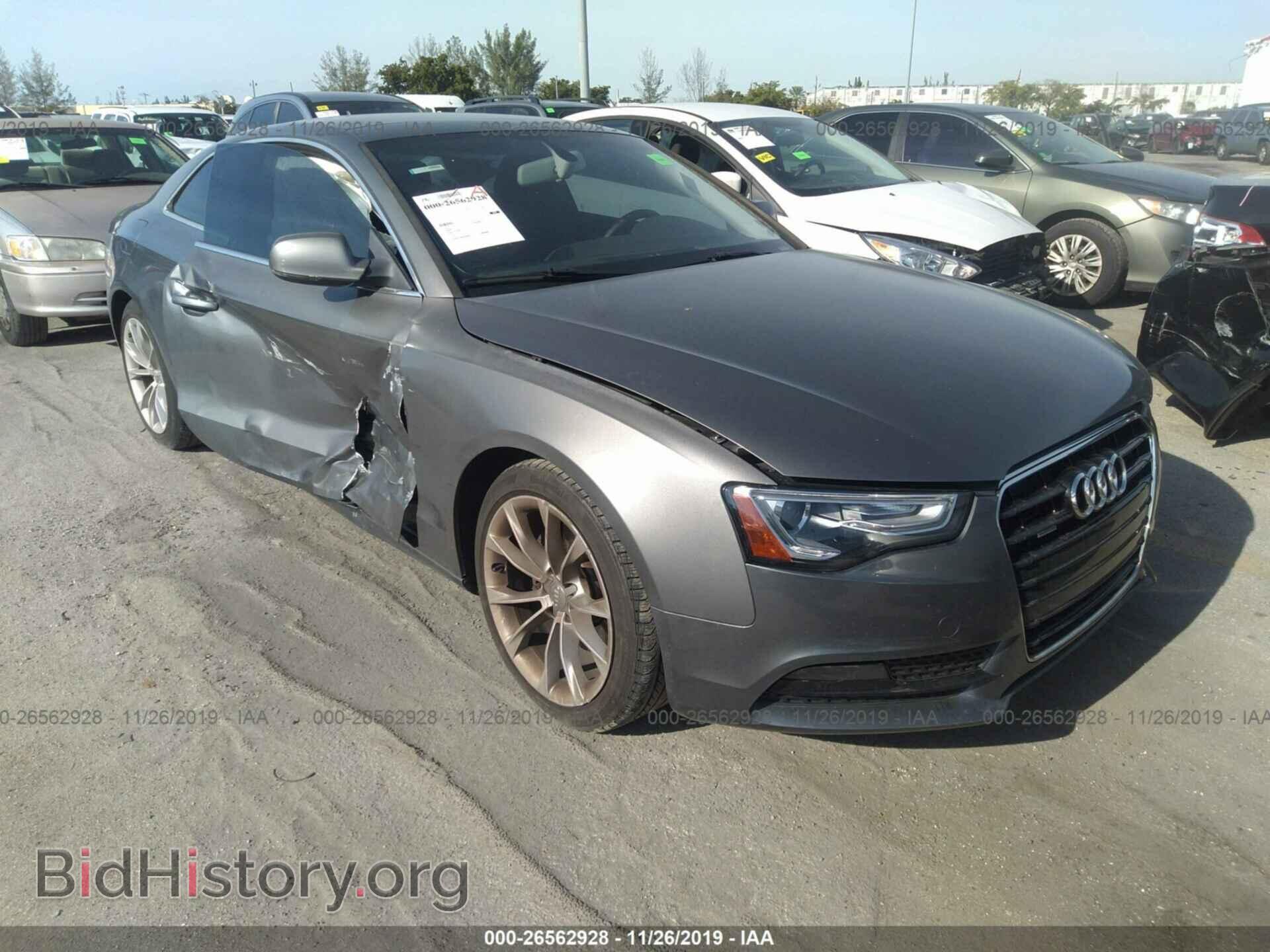 Фотография WAUCFAFR8DA004060 - AUDI A5 2013