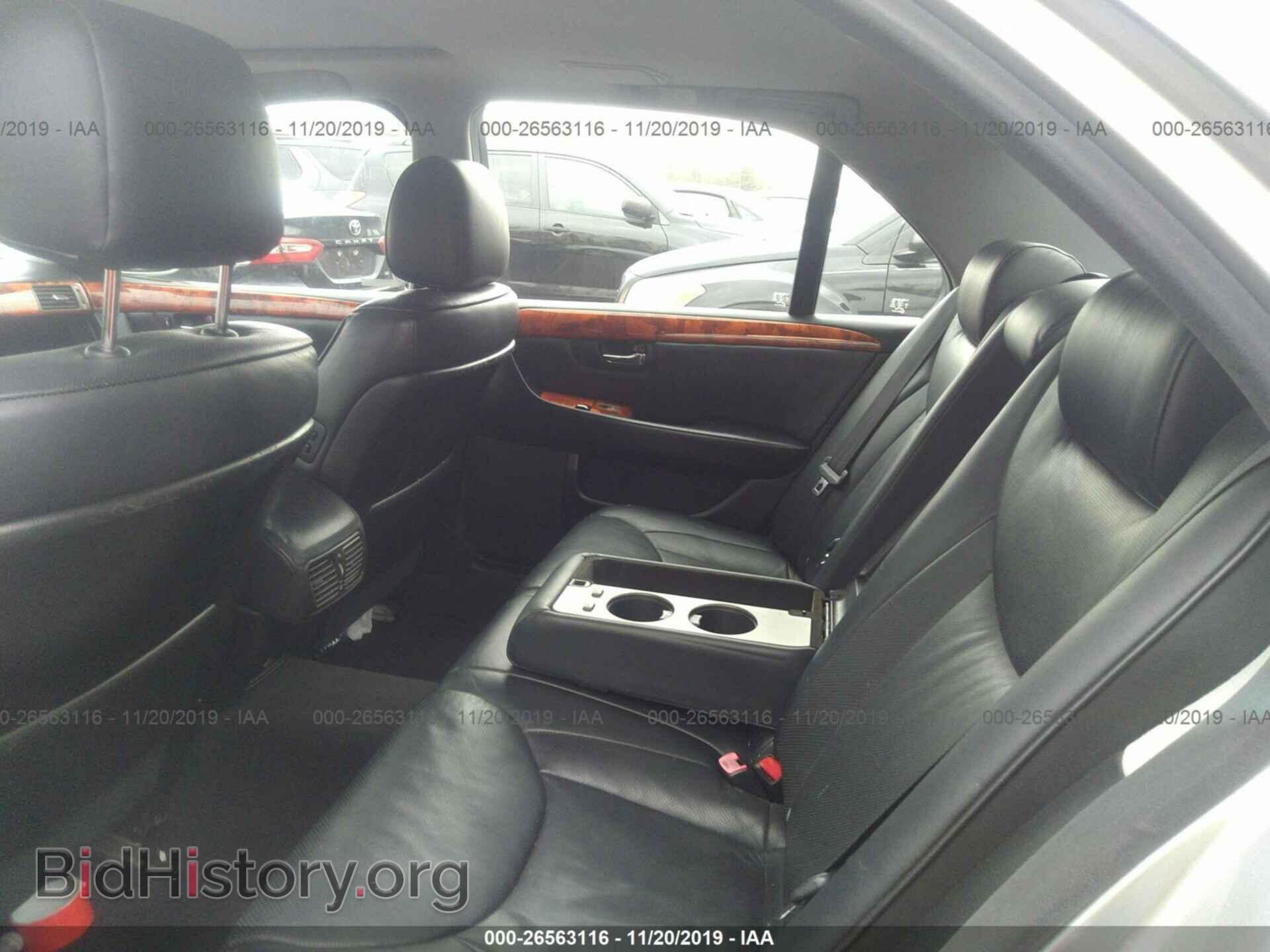 2005 LEXUS LS - VIN: JTHBN36F655006465 - Фото 8