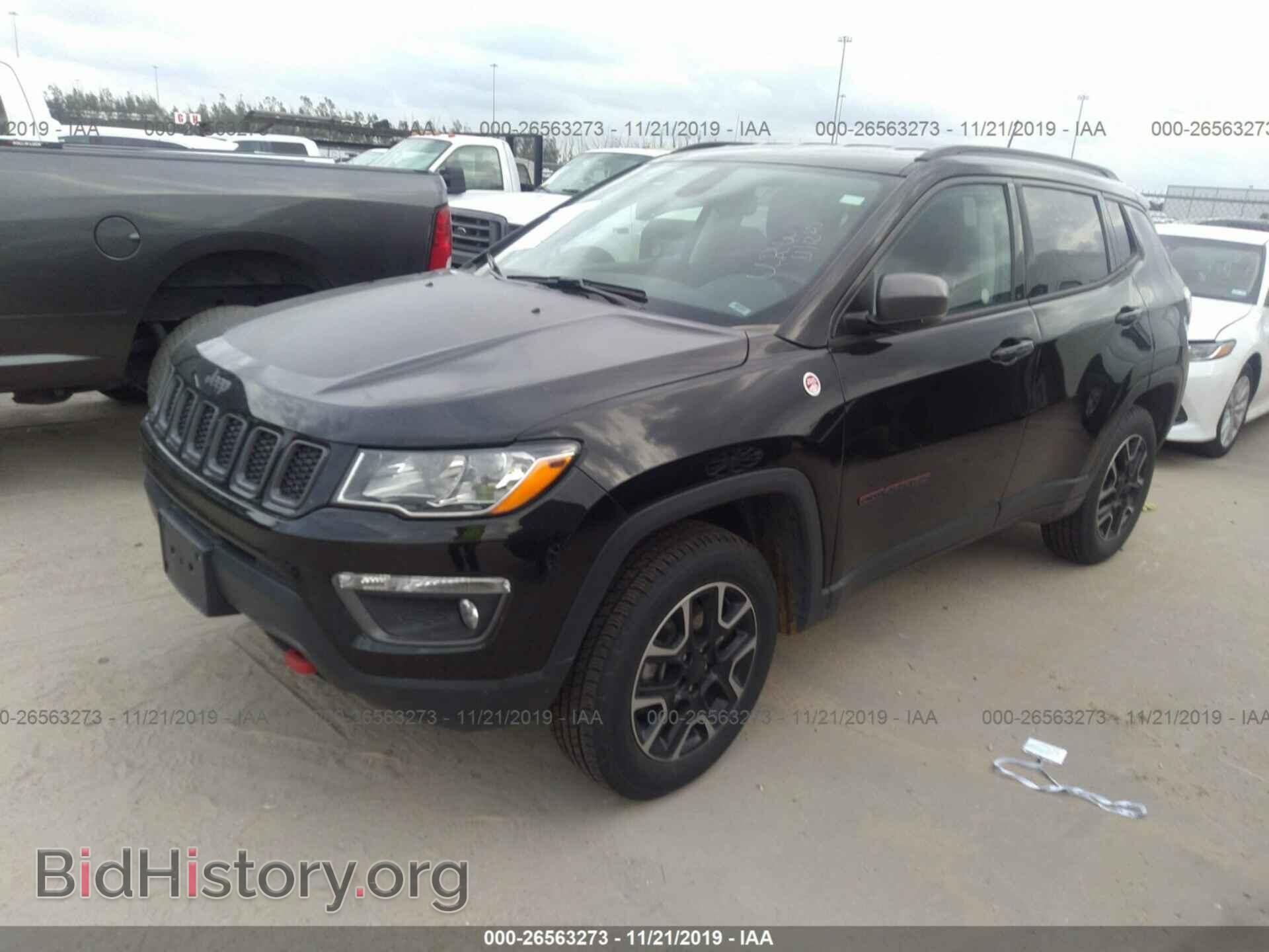 2019 JEEP COMPASS - VIN: 3C4NJDDB5KT671112 - Фото 2