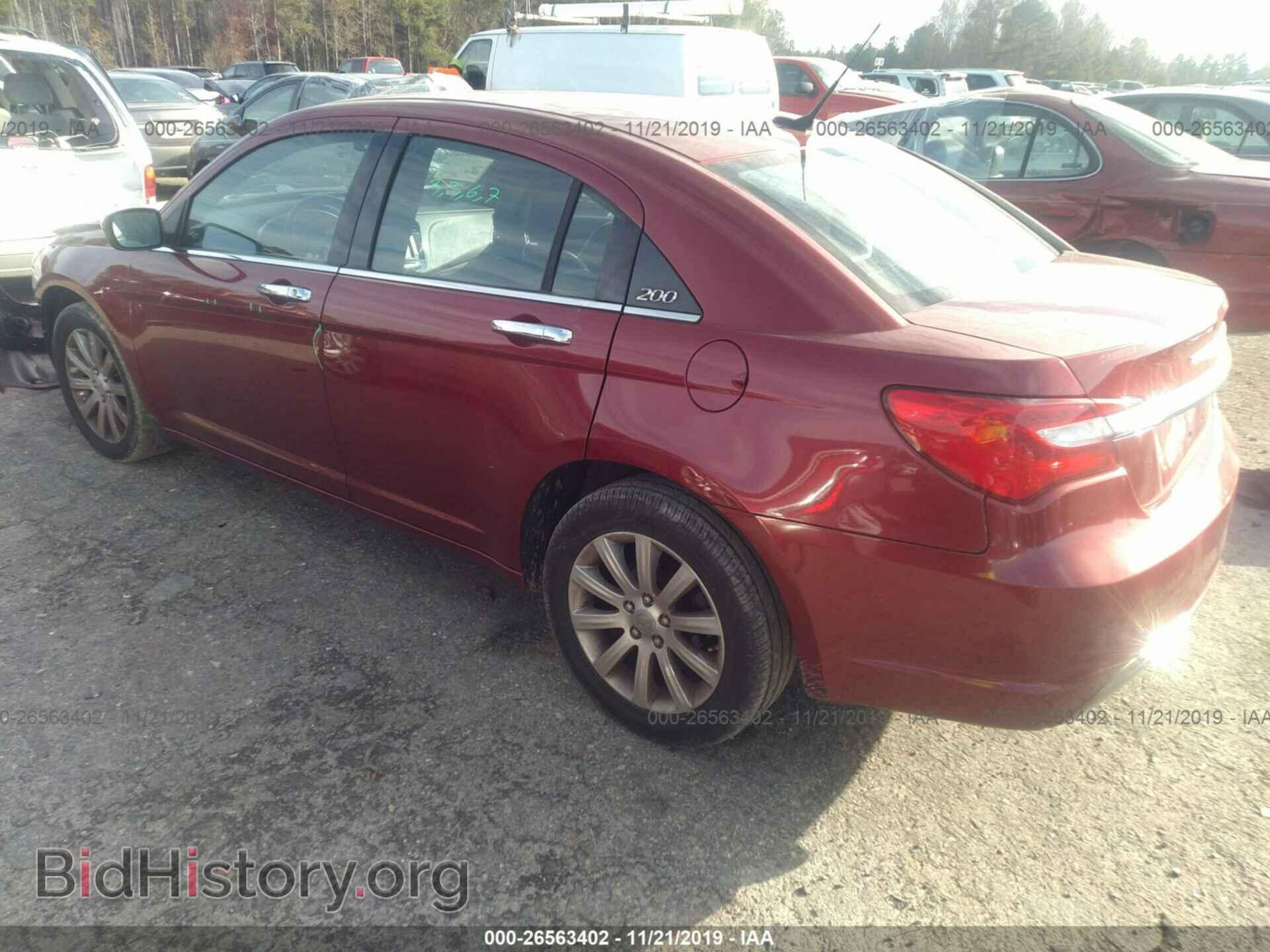 2013 CHRYSLER 200 - VIN: 1C3CCBCG2DN568255 - Photo 3