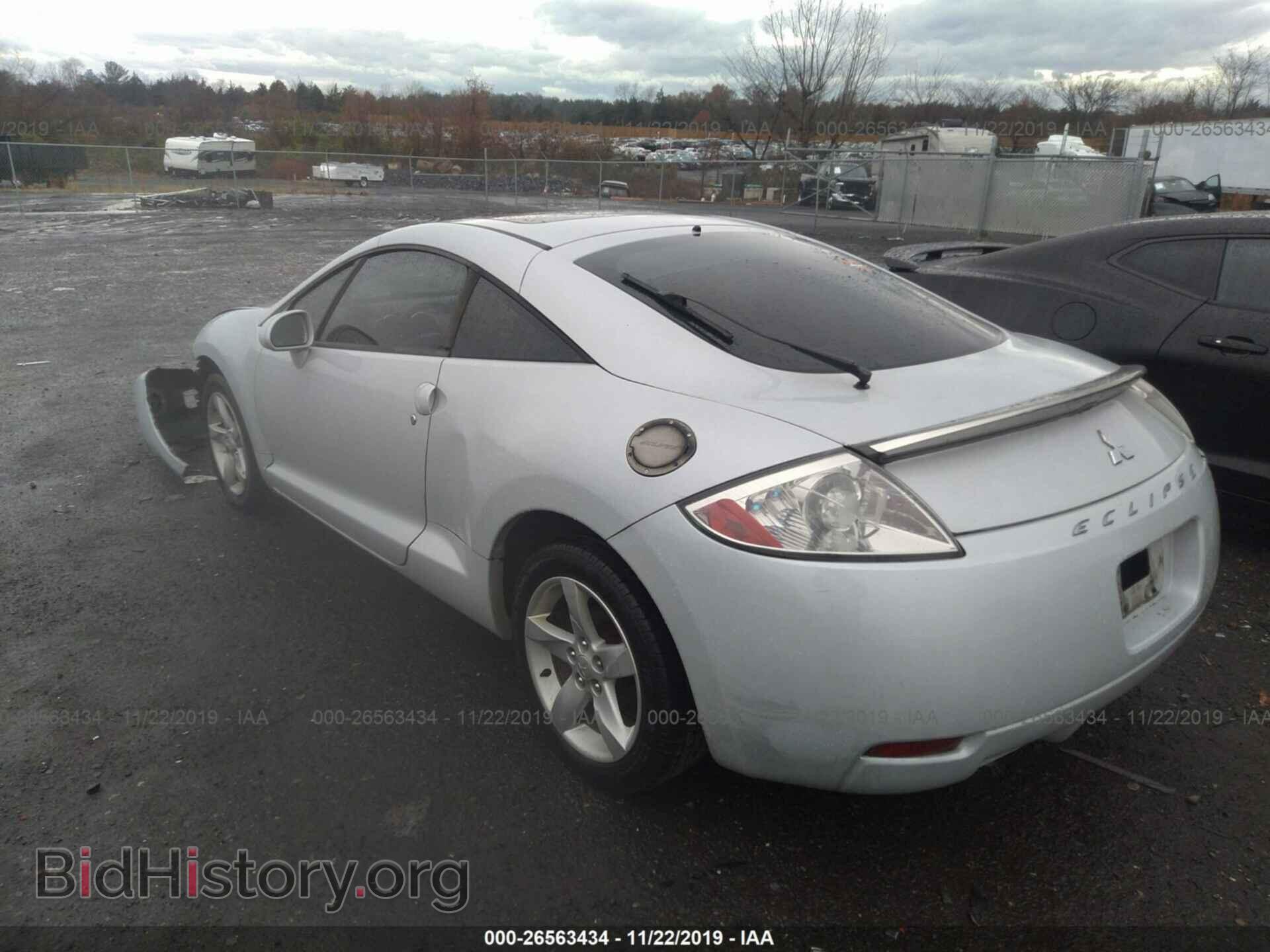 2006 MITSUBISHI ECLIPSE - VIN: 4A3AK24F06E046493 - Фото 3