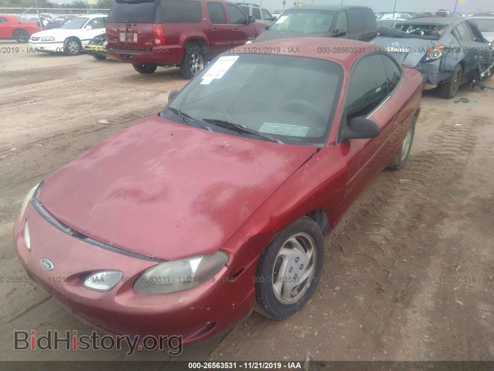 2000 FORD ESCORT - VIN: 3FAKP113XYR249295 - Фото 2