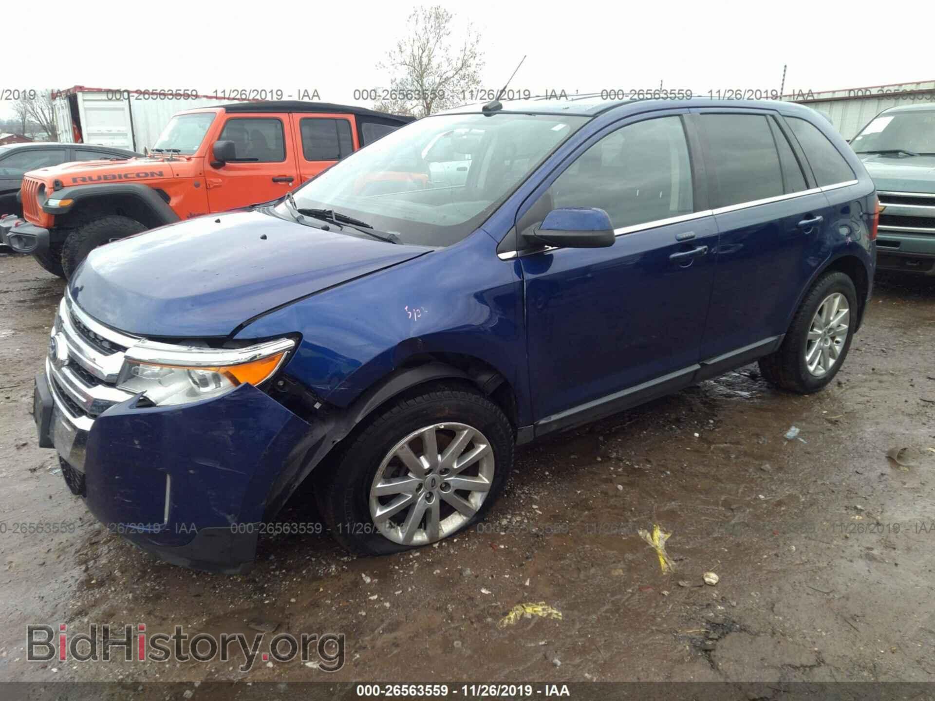 2013 FORD EDGE - VIN: 2FMDK4KC8DBC13014 - Фото 2