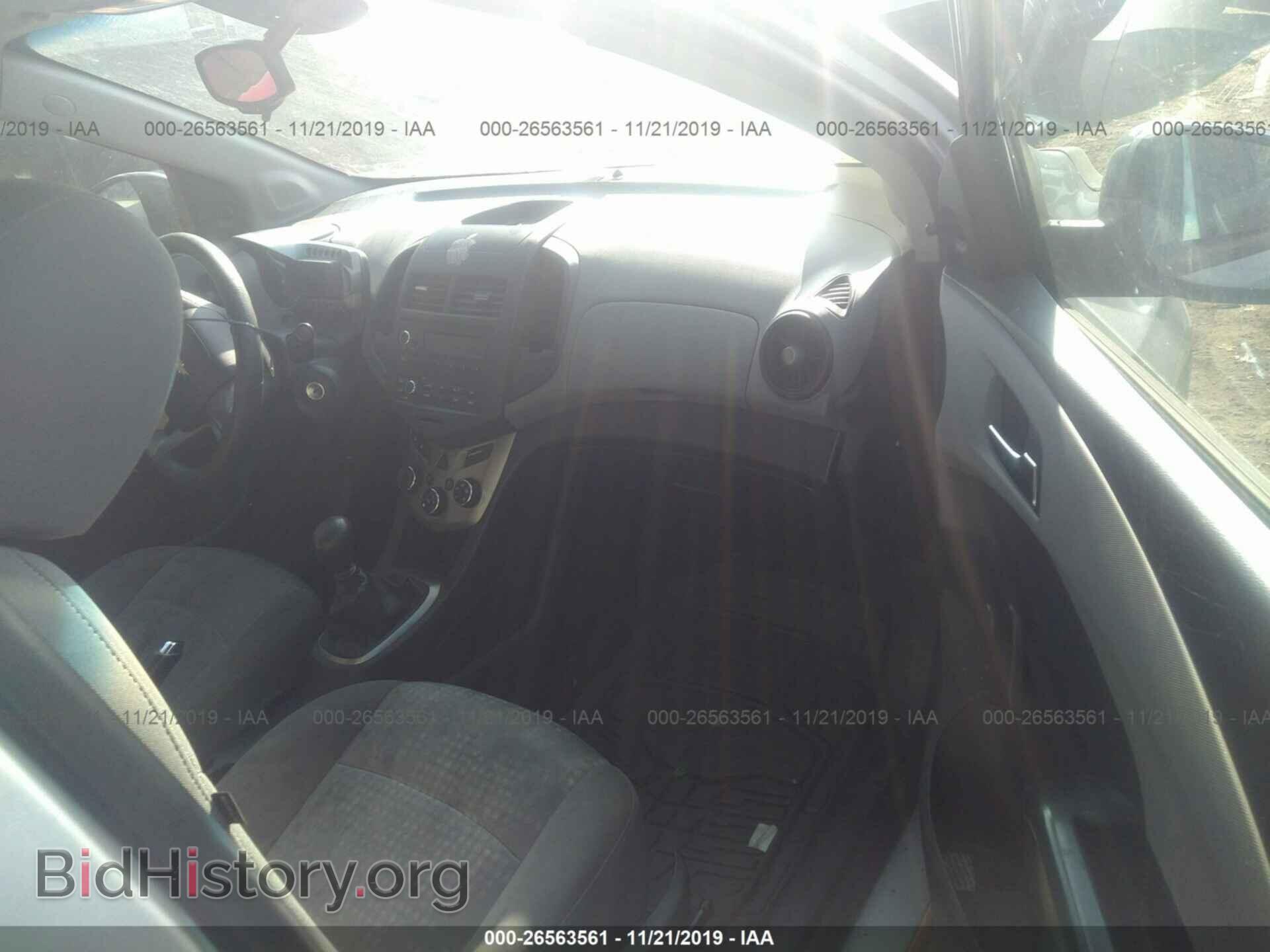 2012 CHEVROLET SONIC - VIN: 1G1JB5SH5C4165045 - Photo 5