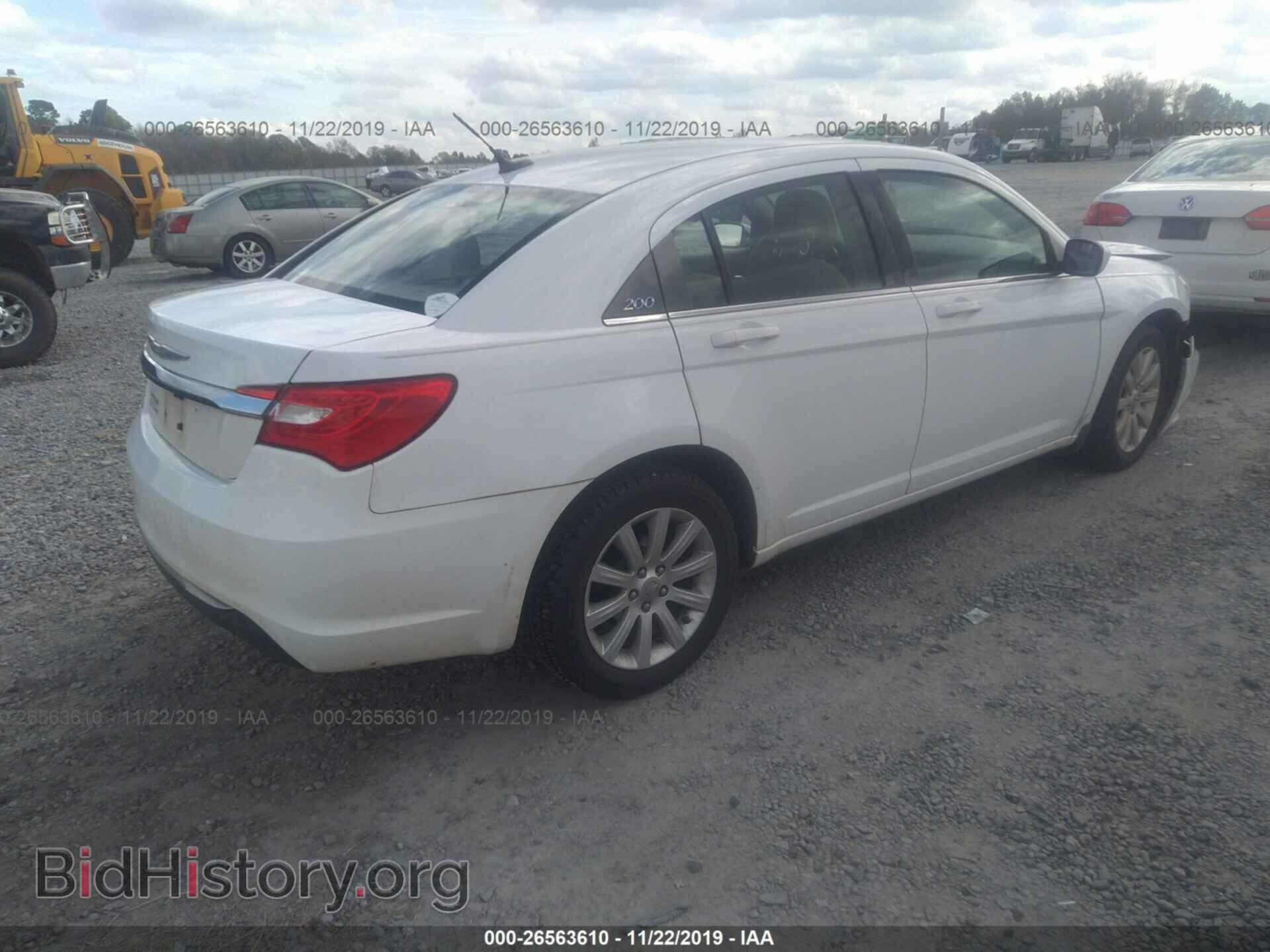 2013 CHRYSLER 200 - VIN: 1C3CCBBB9DN549885 - Фото 4