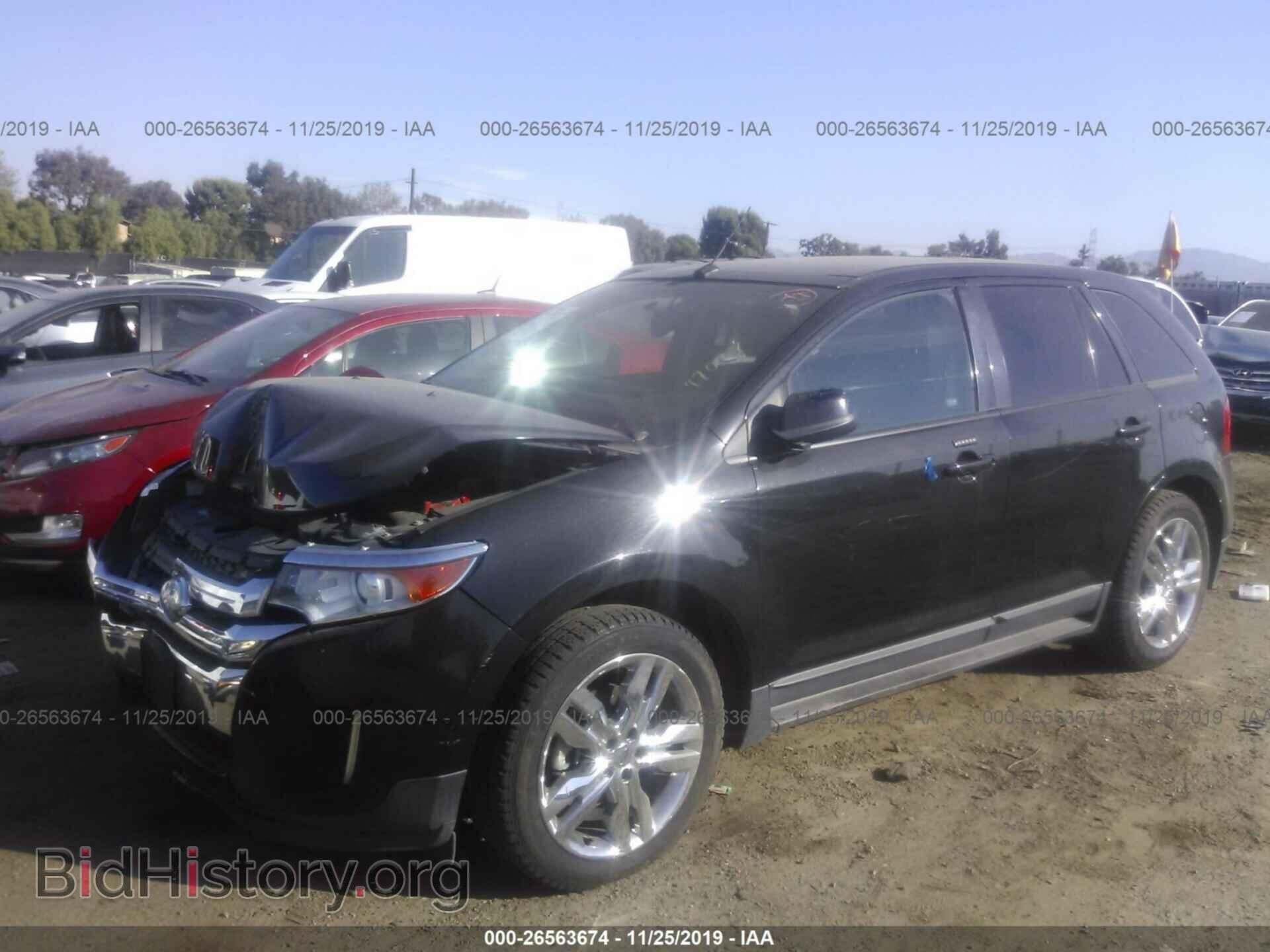2013 FORD EDGE - VIN: 2FMDK3J96DBB17687 - Фото 2